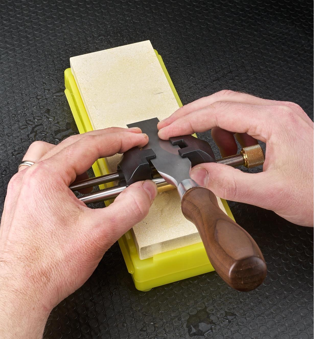 Shapton 12,000x Yellow Ha-No-Kuromaku Ceramic Stone