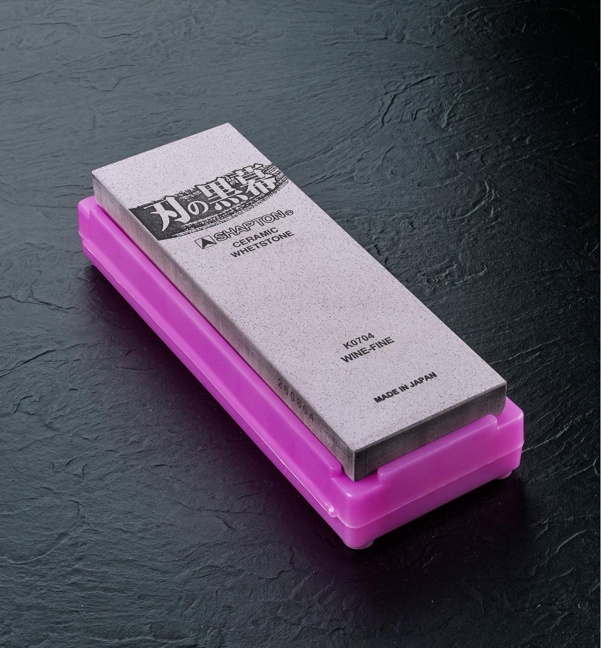 Shapton 5,000x Wine Ha-No-Kuromaku Ceramic Stone