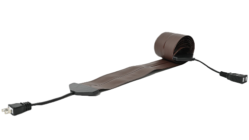 Naginowa the thinnest extension power cord in the world【Secret Brown】