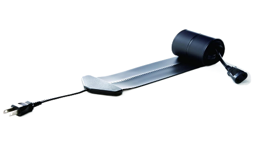 Naginowa the thinnest extension power cord in the world【Black】