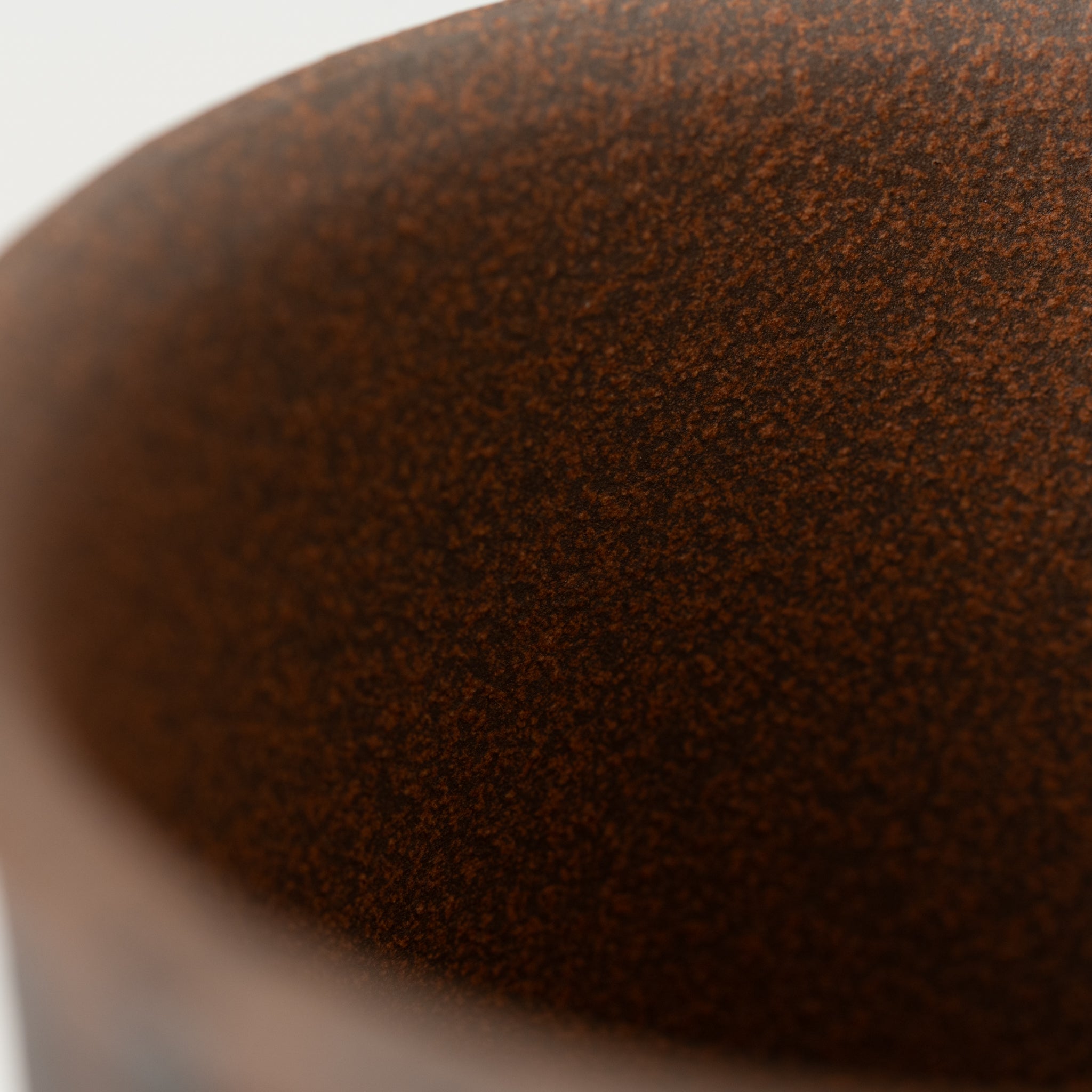 Naginowa Gold Paint Deep rounded BANKO Ware Japanese Bonsai Pot 3.6in.