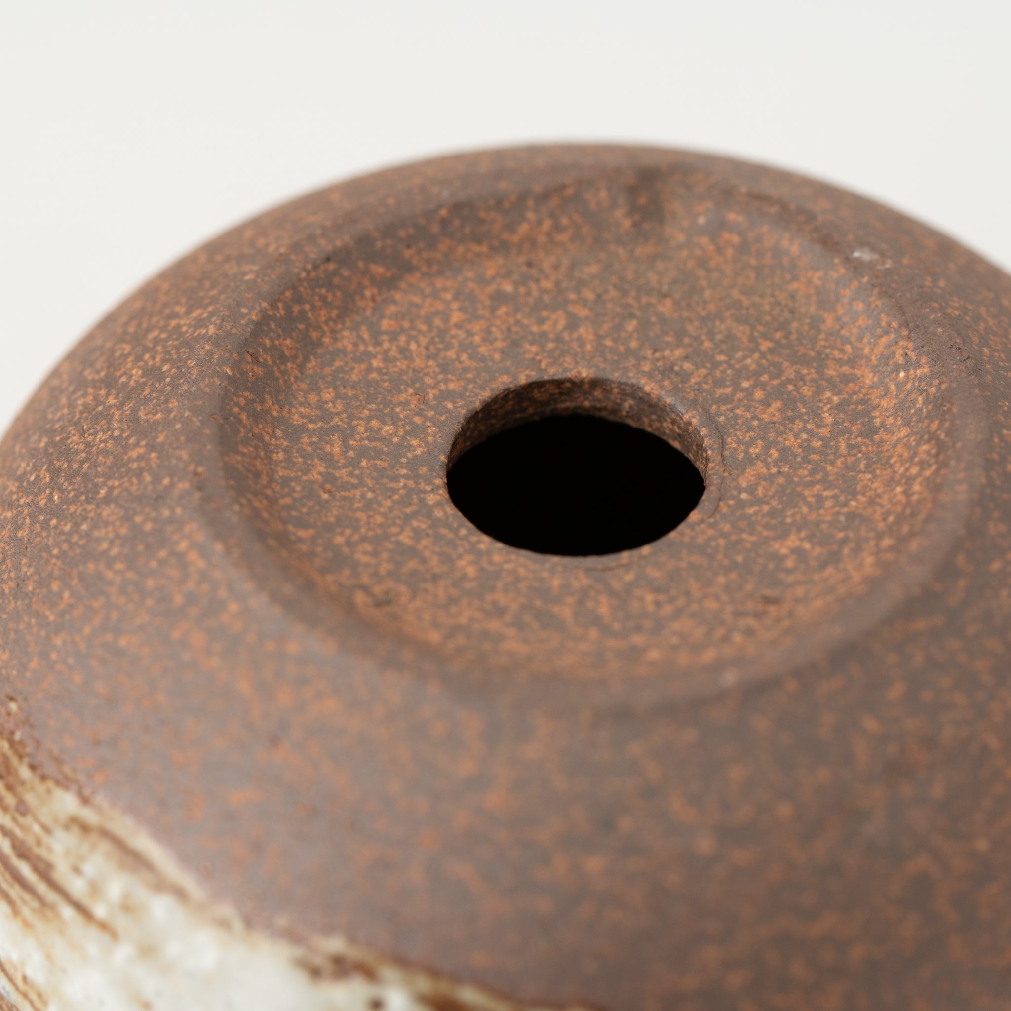 Naginowa Brush Marks BANKO Ware Japanese Bonsai Pot 3.9in.