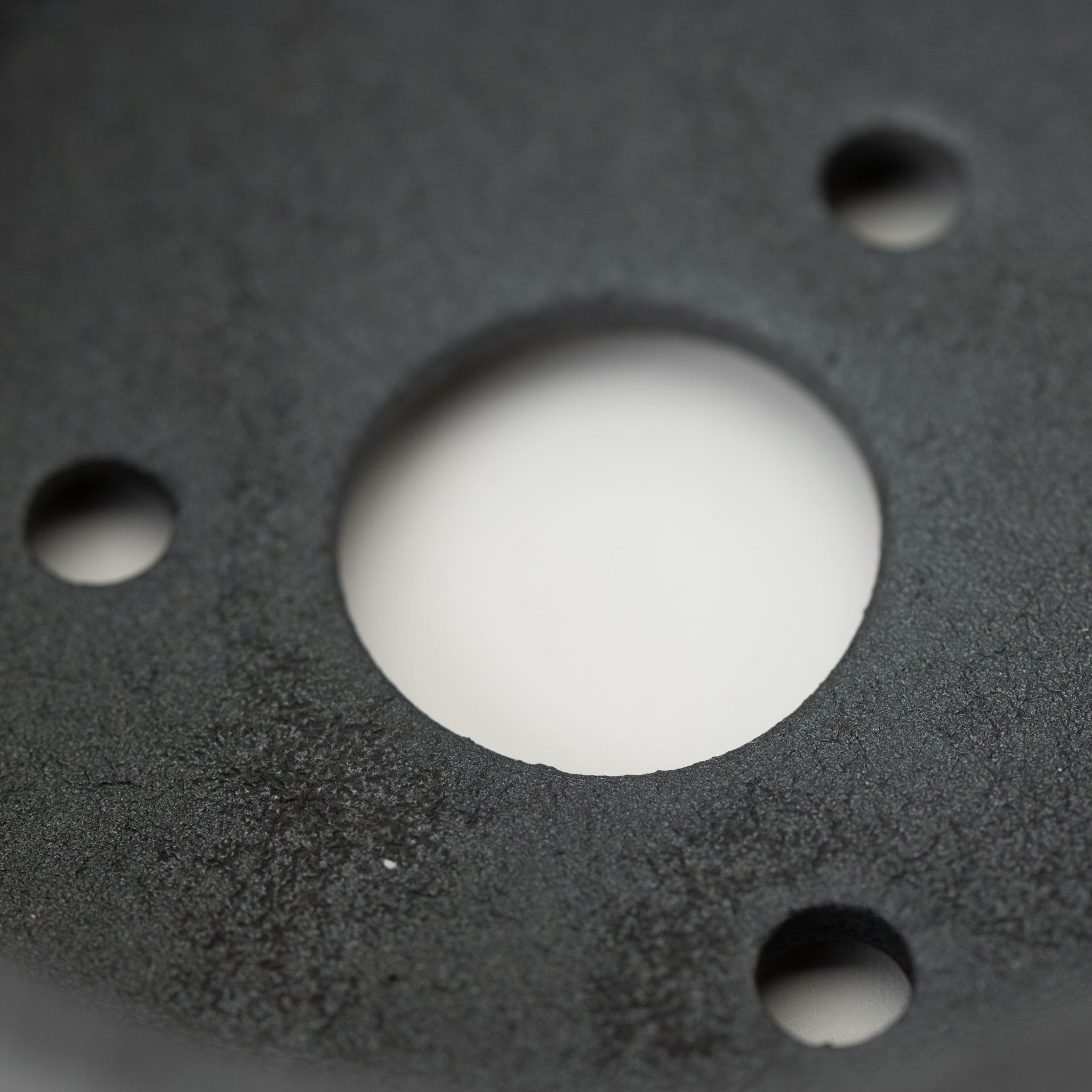 Naginowa Ibushi black Circle Shallow BANKO Ware Japanese Bonsai Pot 4.2in.