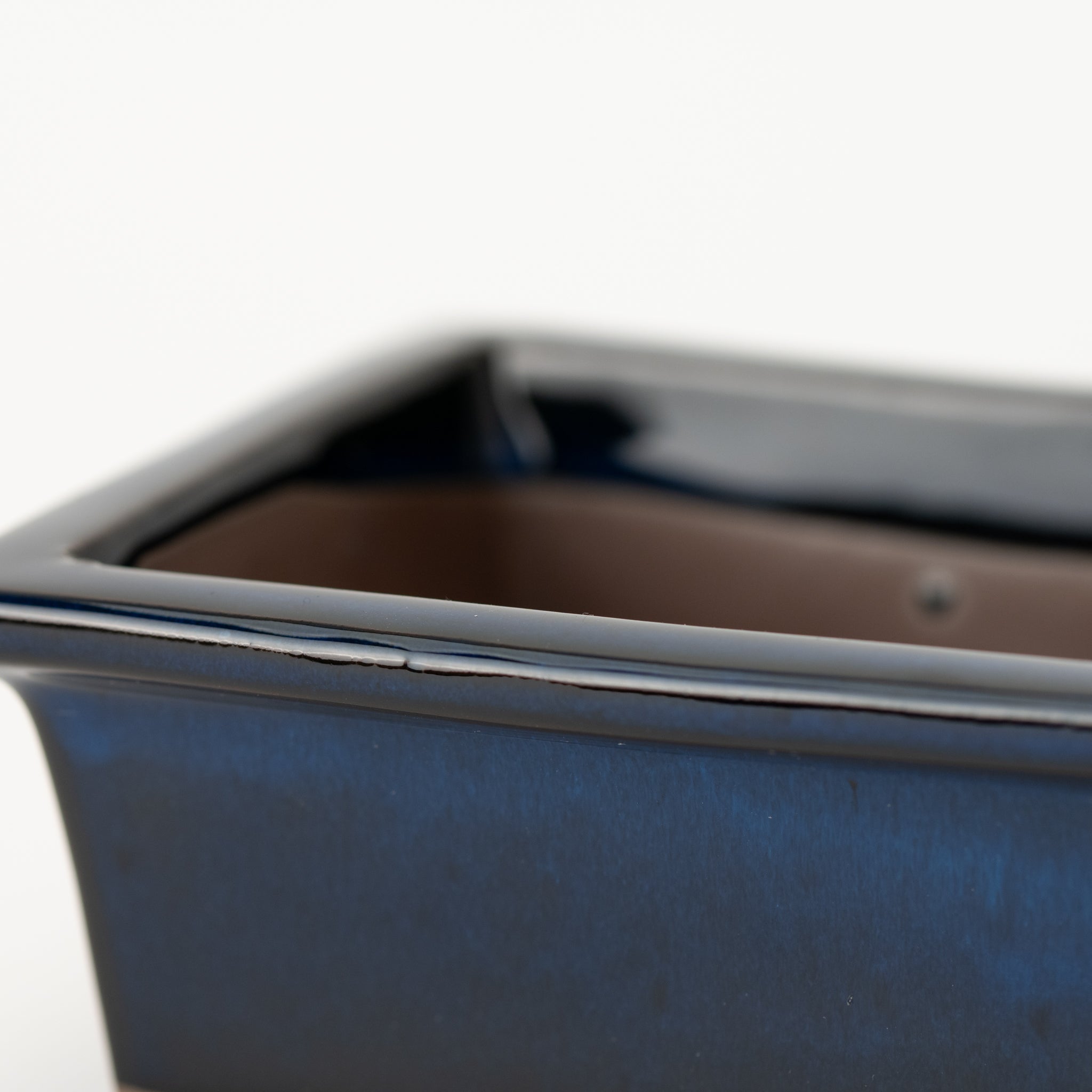 Naginowa Namako longhorn BANKO Ware Japanese Bonsai Pot 5.3 in.