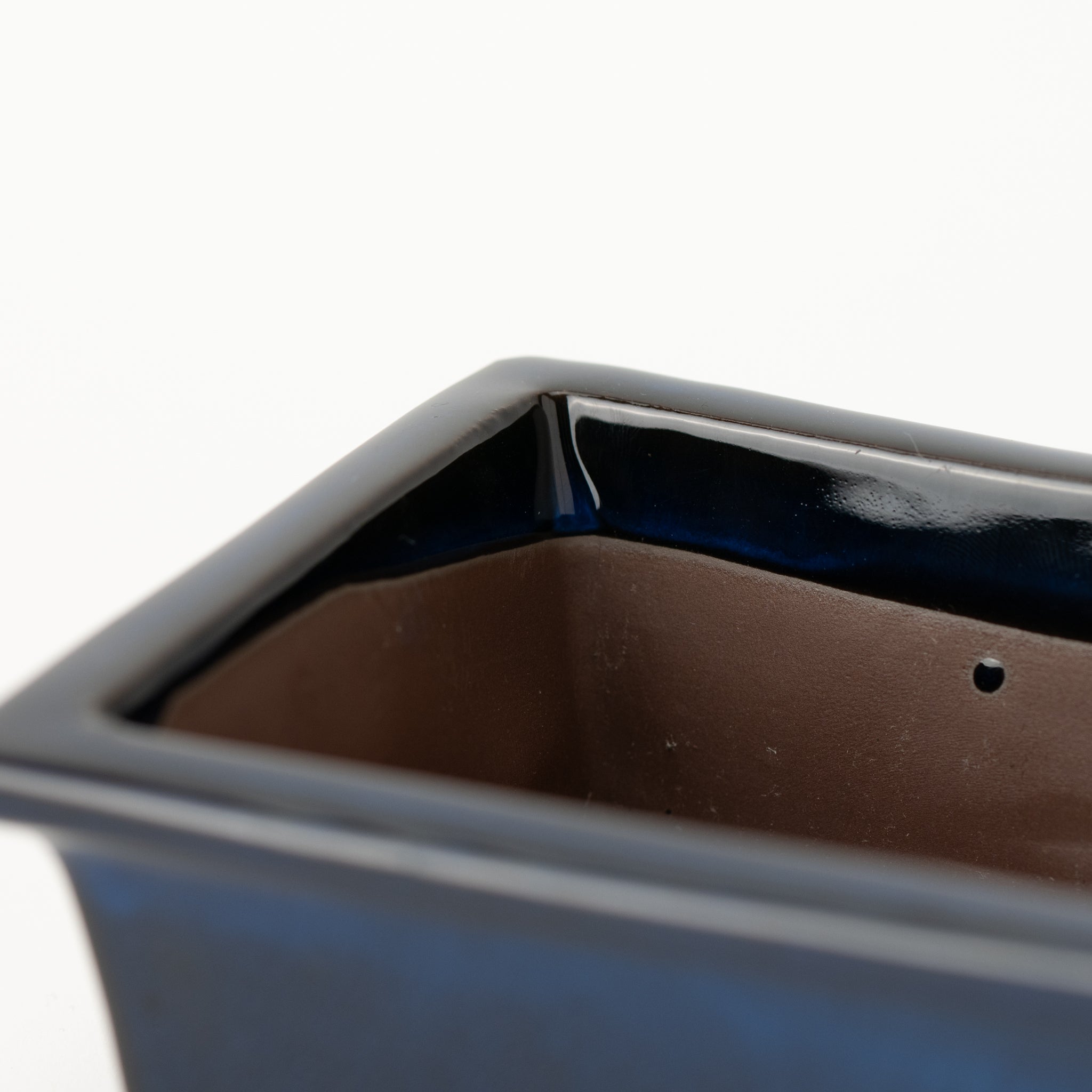 Naginowa Namako longhorn BANKO Ware Japanese Bonsai Pot 5.3 in.