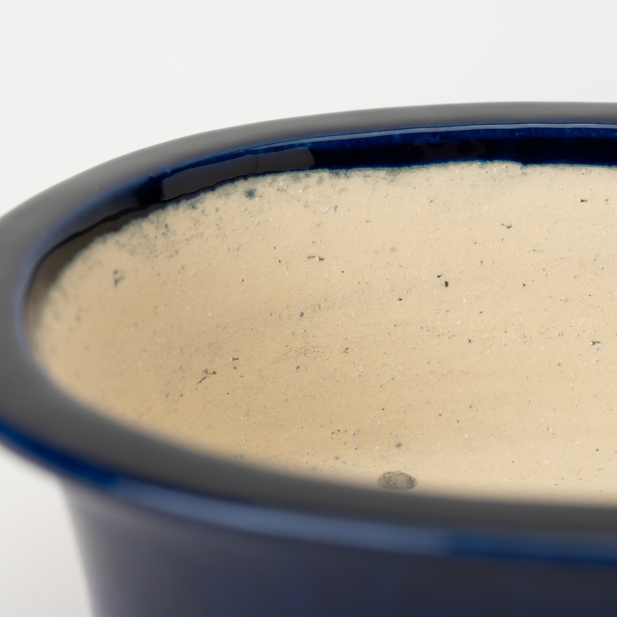 Kouyo Tokoname Ware Oval Blue Japanese Bonsai Pot