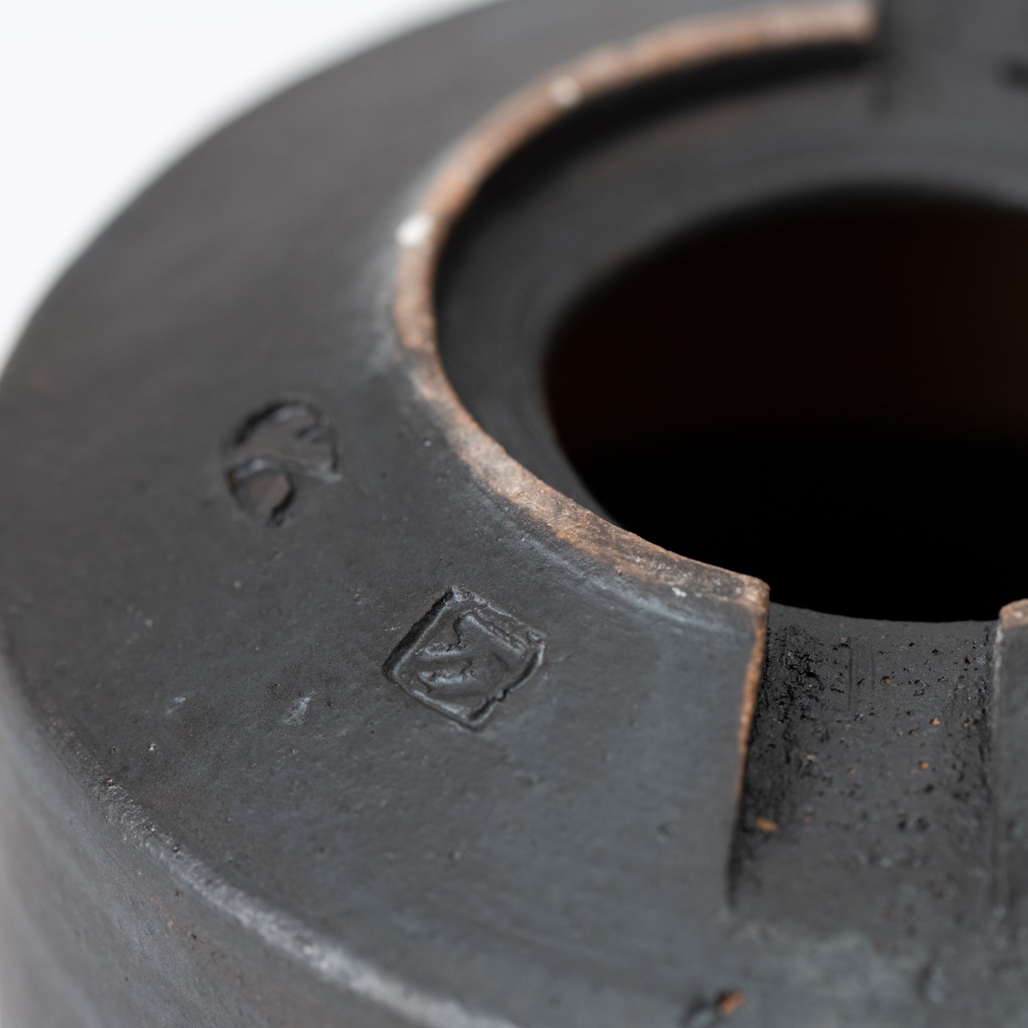 Naginowa Shigaraki Ware Banzan Japanese Bonsai Pot 5.8 in.