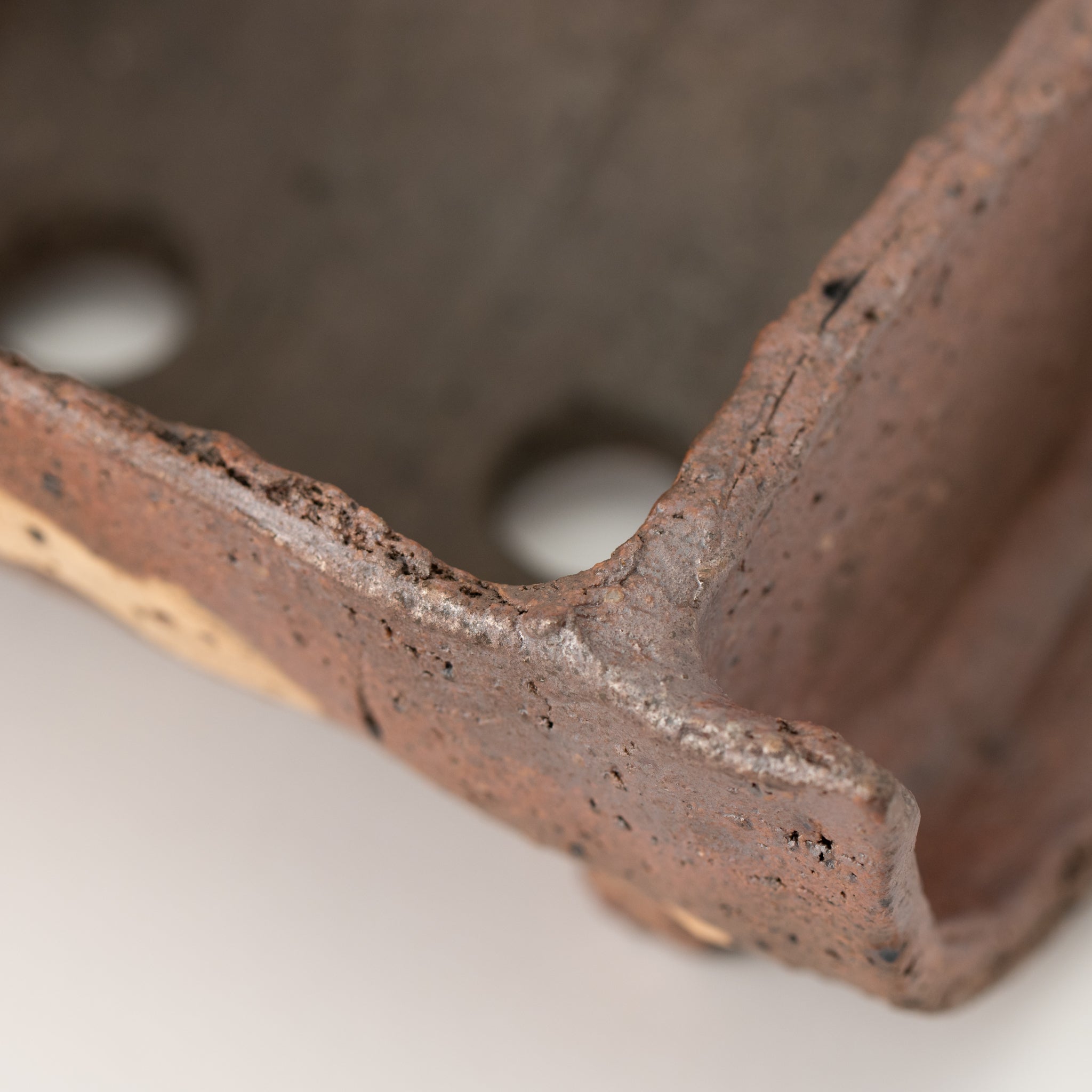 Mitsue Tokoname Ware Split-tube Bowl Japanese Bonsai Pot