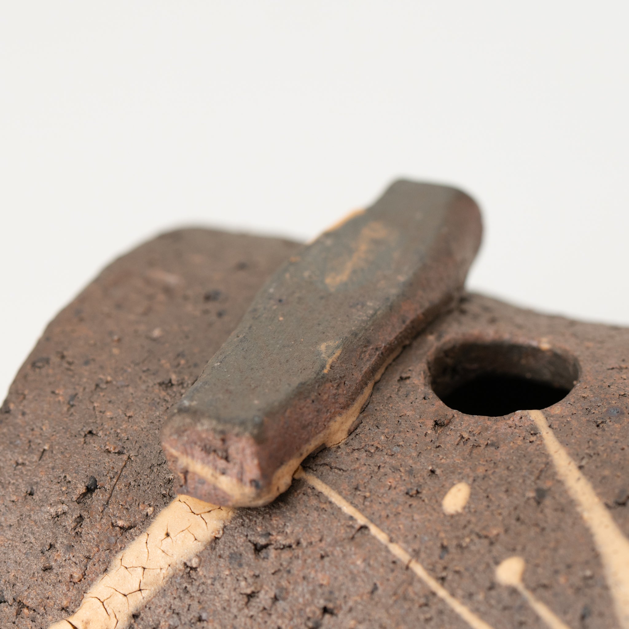 Mitsue Tokoname Ware Split-tube Bowl Japanese Bonsai Pot