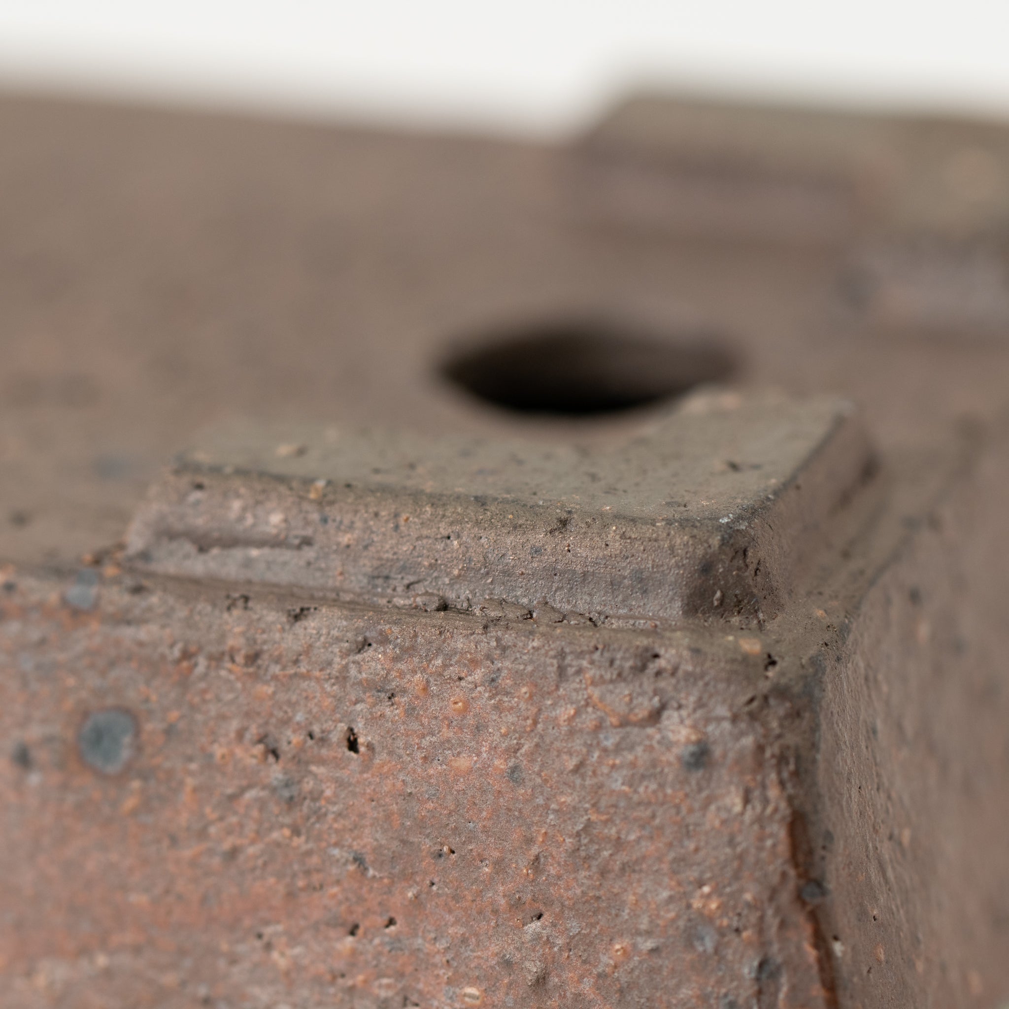 Mitsue Tokoname Ware Rectangle Medium Depth Japanese Bonsai Pot