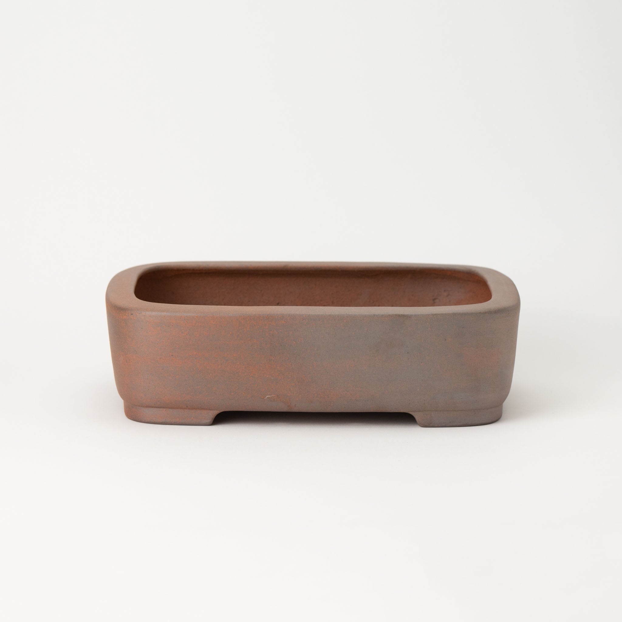 Reihou Tokoname Ware Nadir Mud Japanese Bonsai Pot 10.1in.