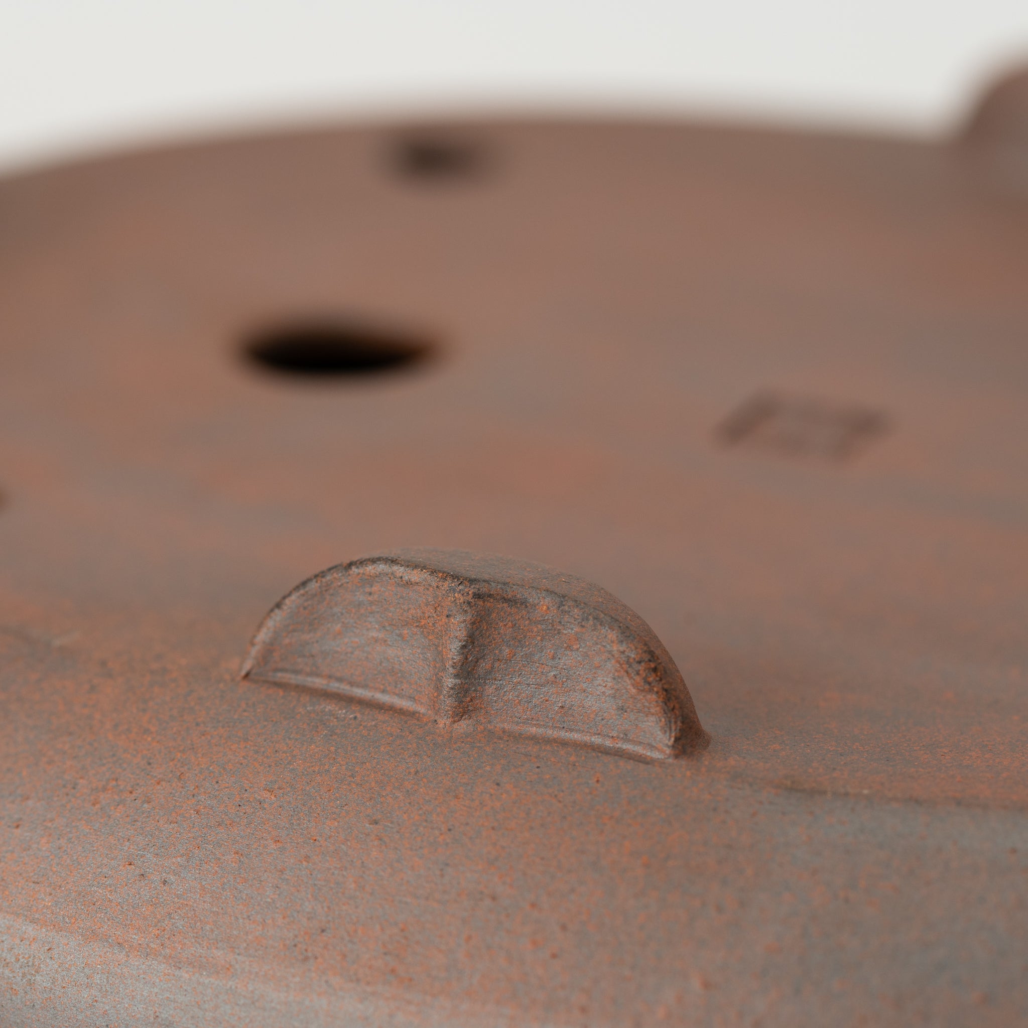 Reihou Tokoname Ware Oval Mud Japanese Bonsai Pot 11in.