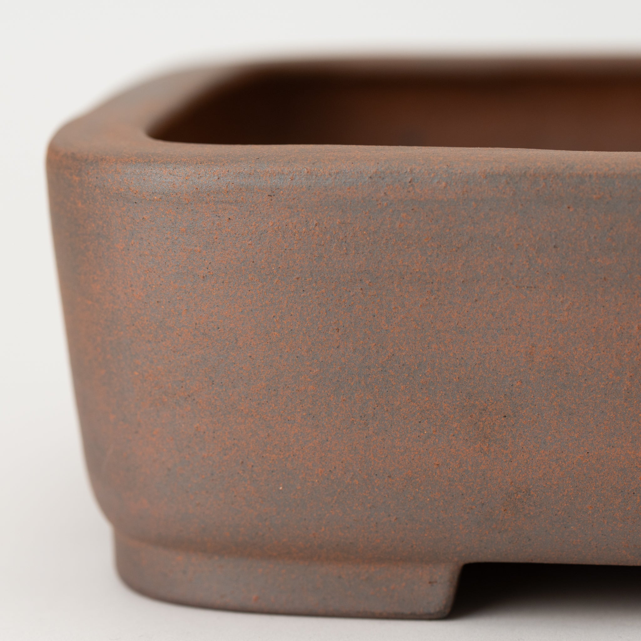 Reihou Tokoname Ware Nadir Mud Japanese Bonsai Pot 12.5in.