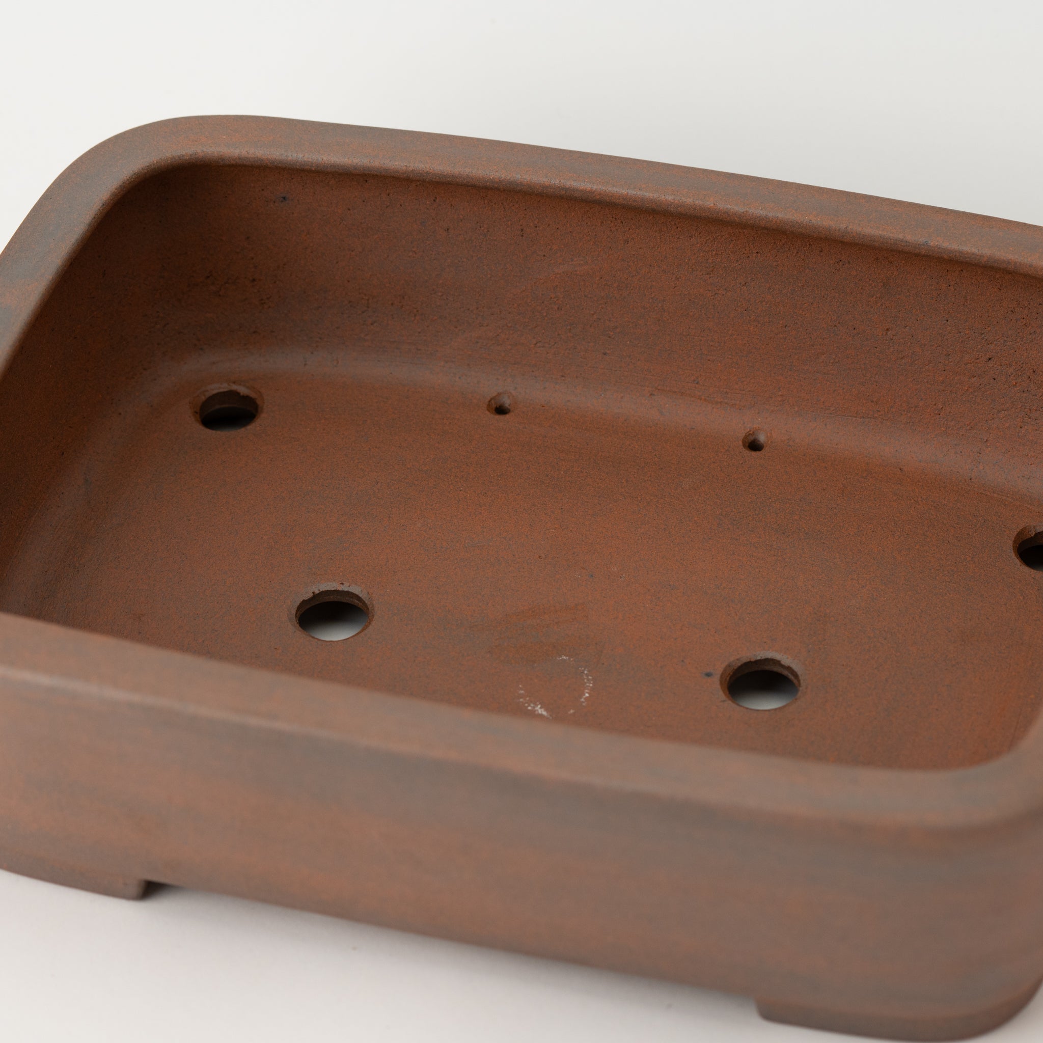 Reihou Tokoname Ware Nadir Mud Japanese Bonsai Pot 12.5in.