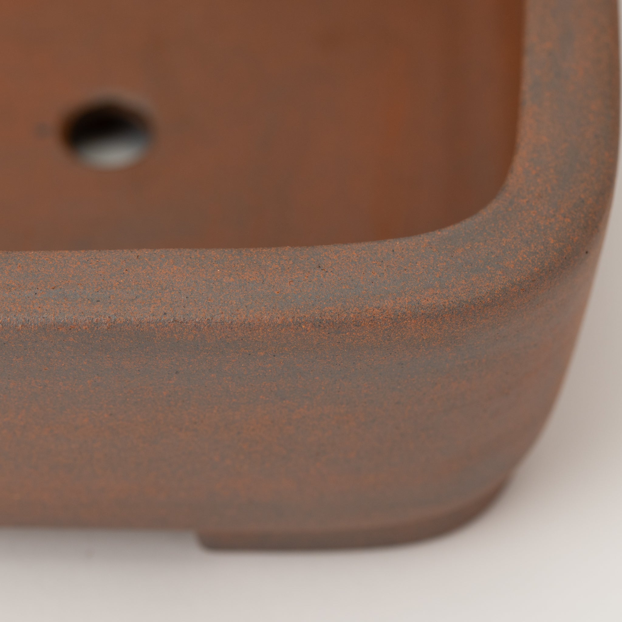 Reihou Tokoname Ware Nadir Mud Japanese Bonsai Pot 12.5in.