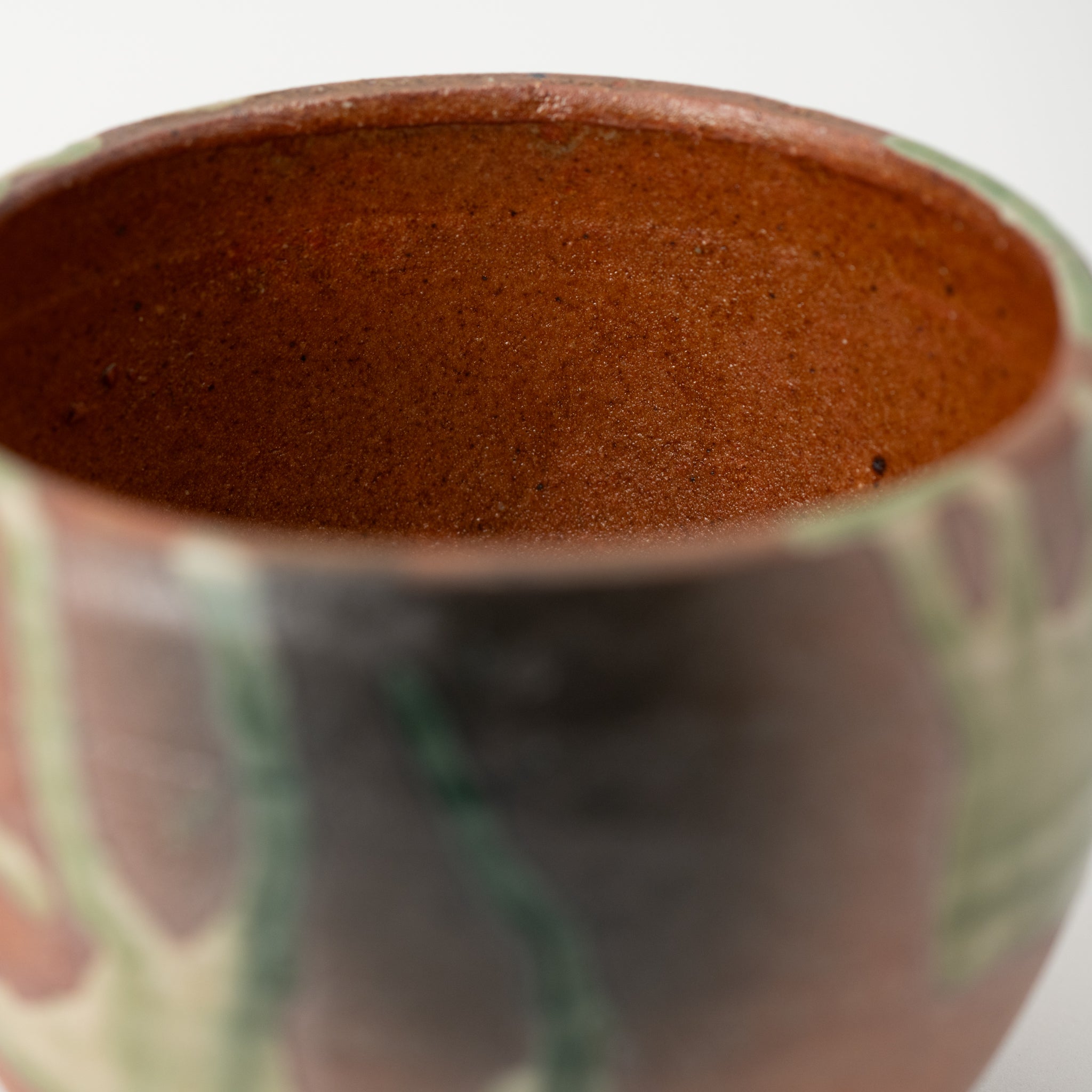 Naginowa Shigaraki Ware Glass Japanese Bonsai Pot