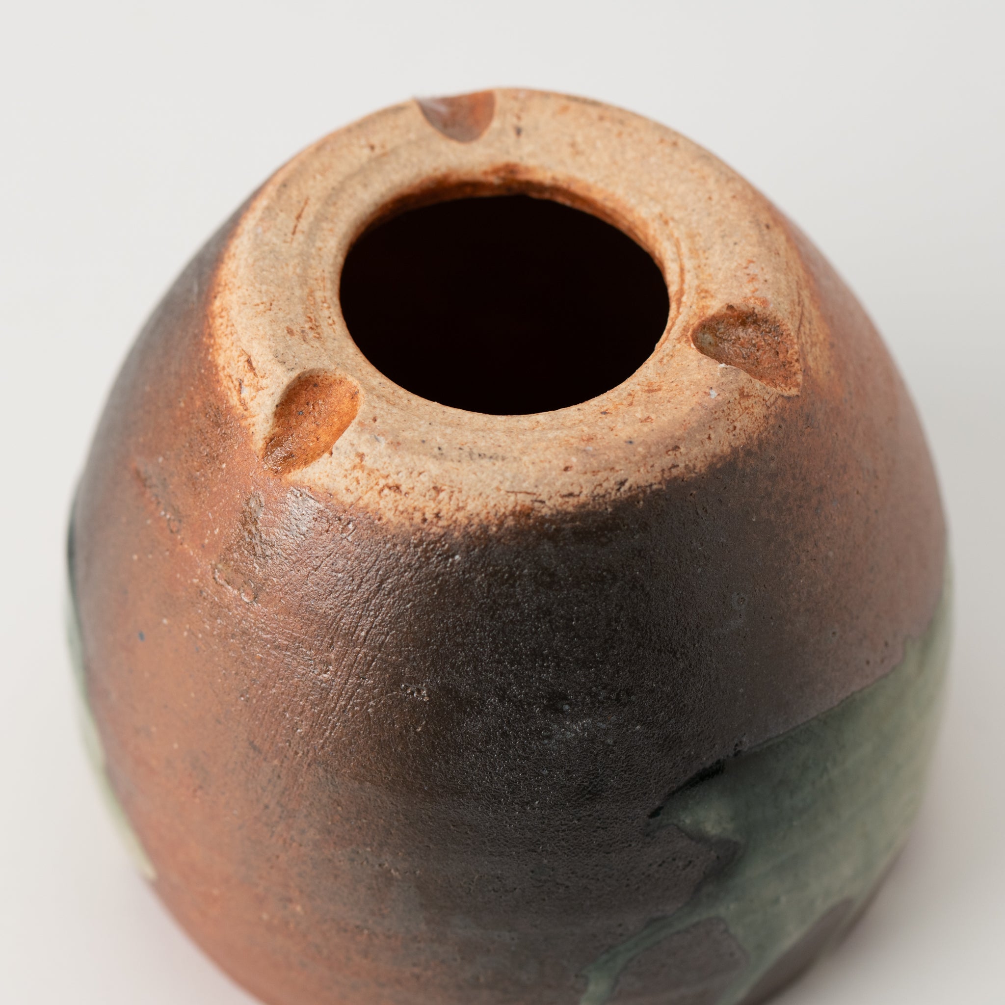 Naginowa Shigaraki Ware Glass Japanese Bonsai Pot