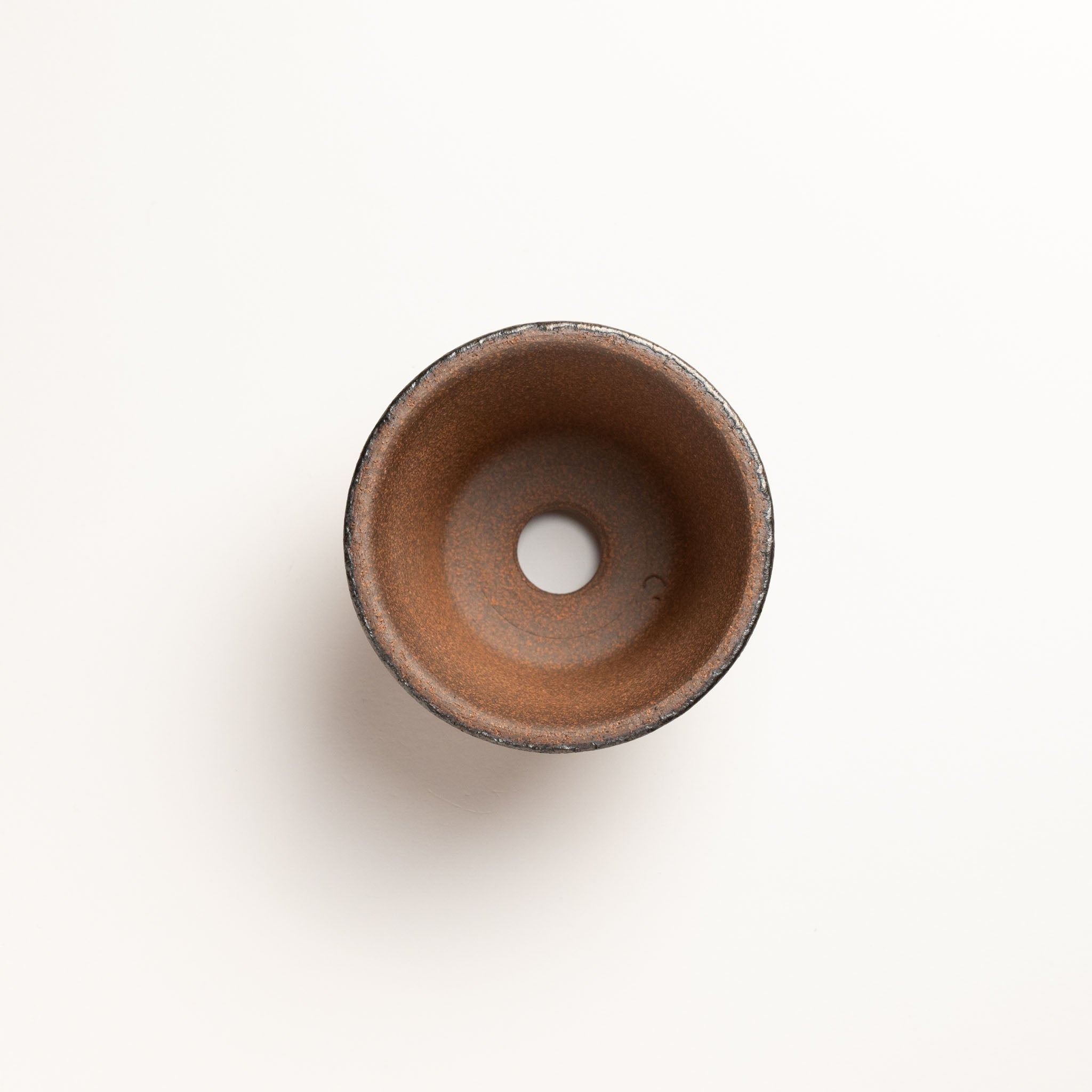 Naginowa Kinbuki Standard BANKO Ware Japanese Bonsai Pot 4.3in.