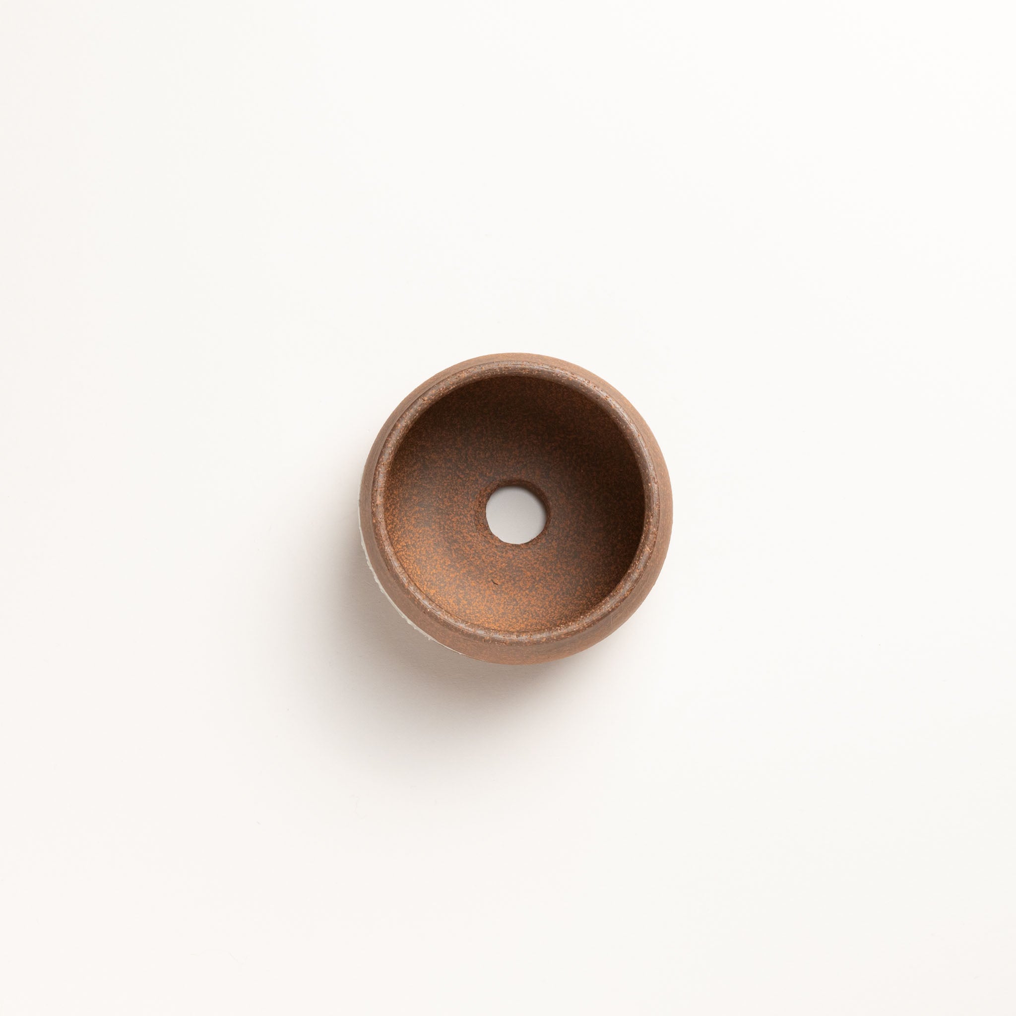 Naginowa Brush Marks BANKO Ware Japanese Bonsai Pot 3.3in.