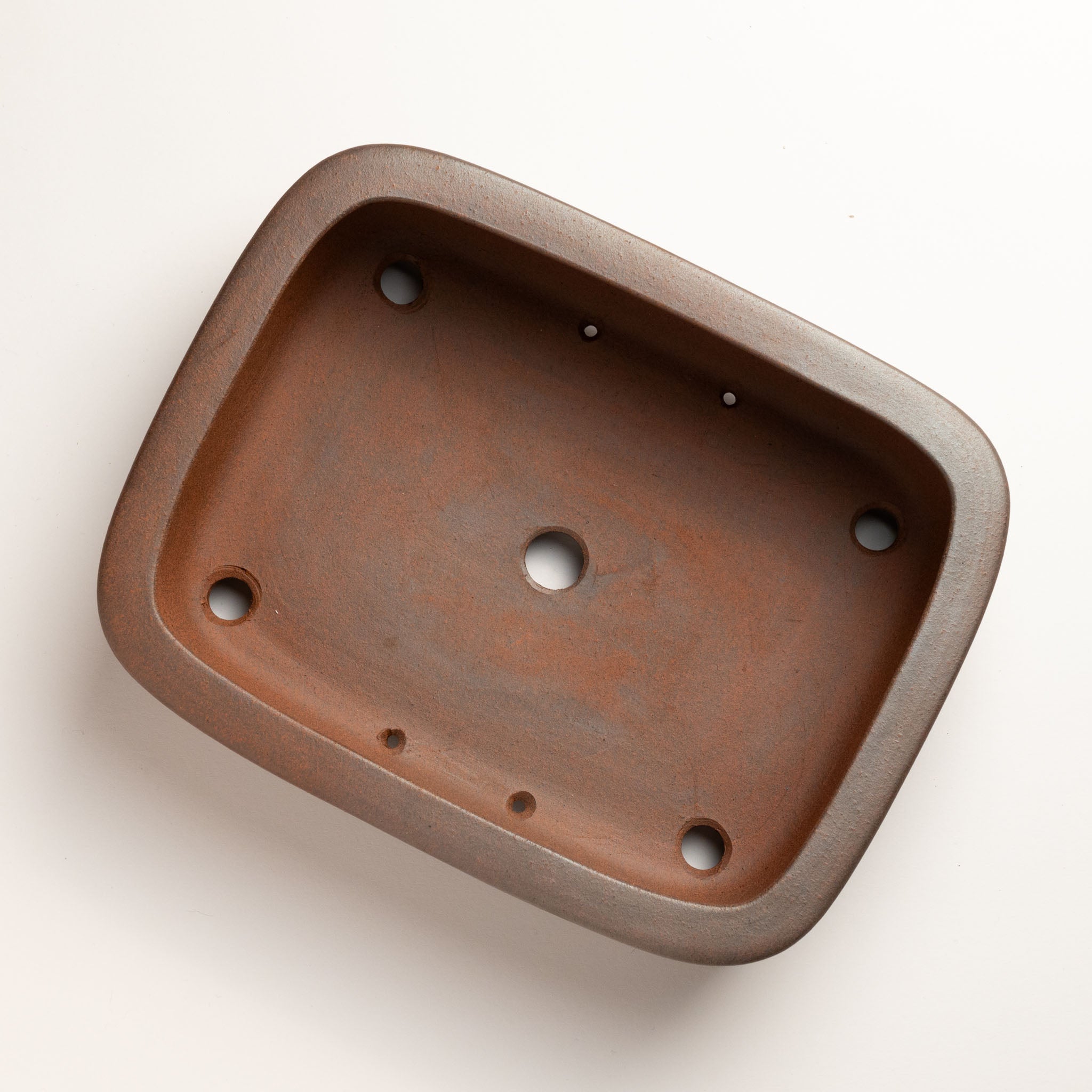 Reihou Tokoname Ware Nadir Mud Japanese Bonsai Pot 10.1in.