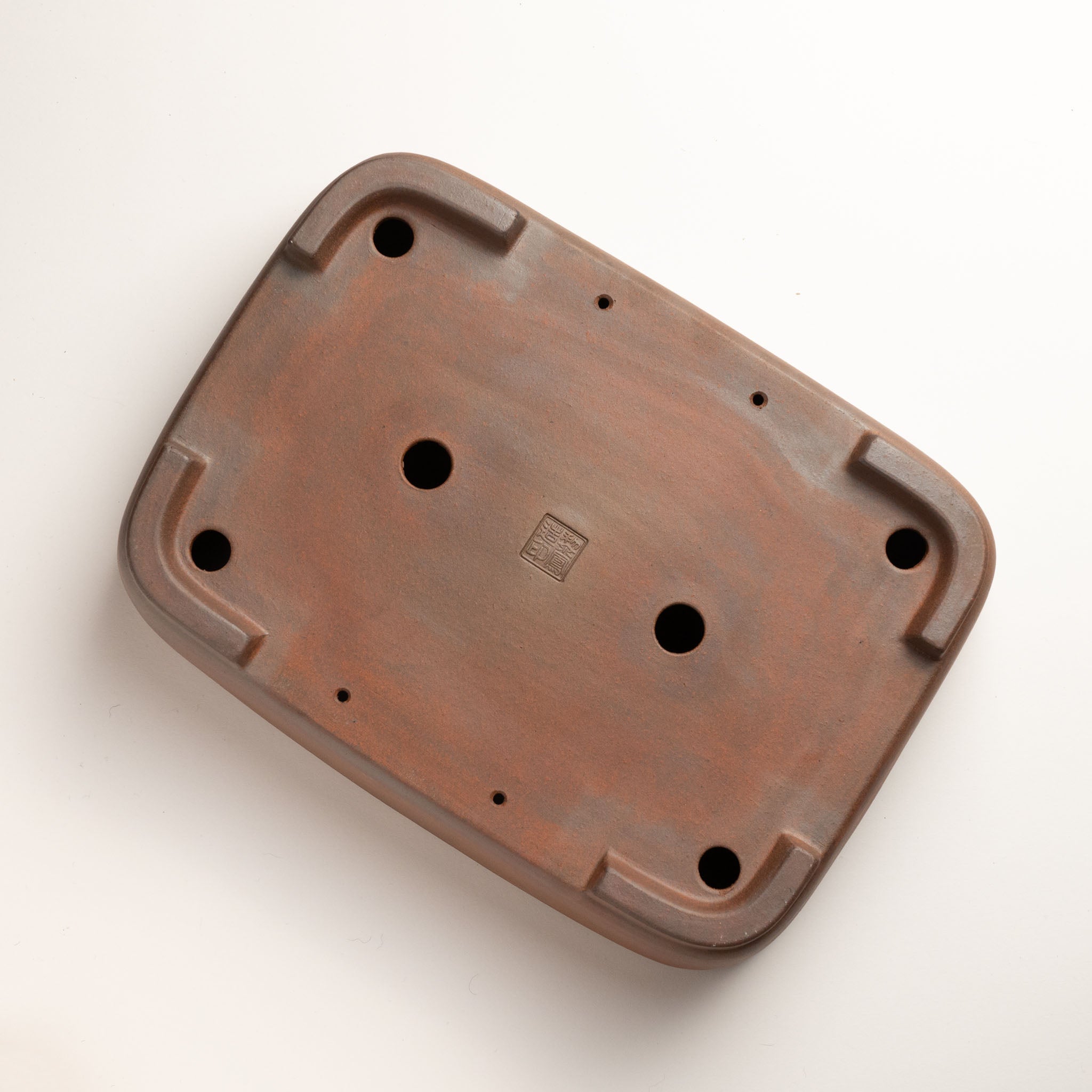 Reihou Tokoname Ware Nadir Mud Japanese Bonsai Pot 12.5in.