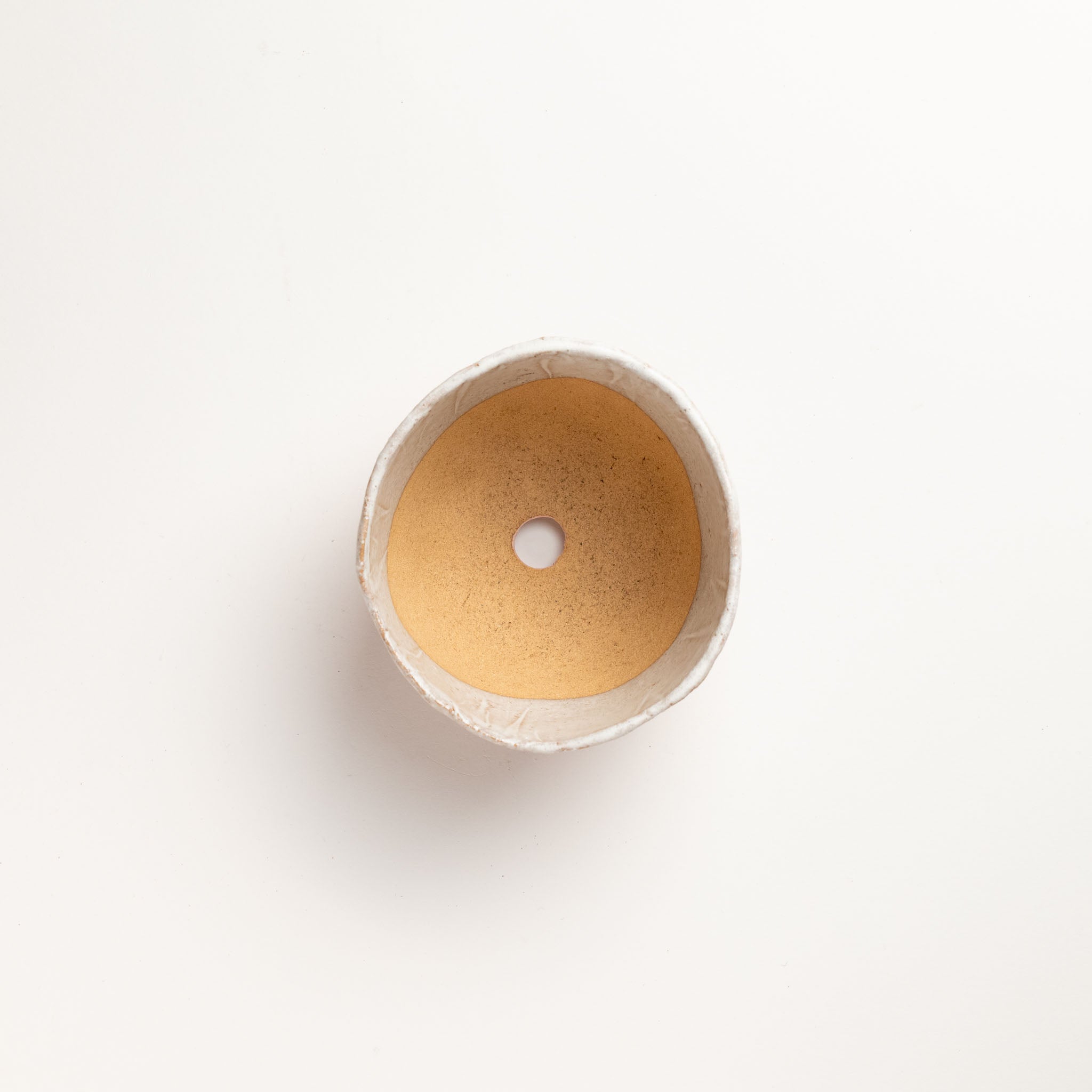 Naginowa Shigaraki Ware Pink Tripple Legged Japanese Bonsai Pot 4.5 in.