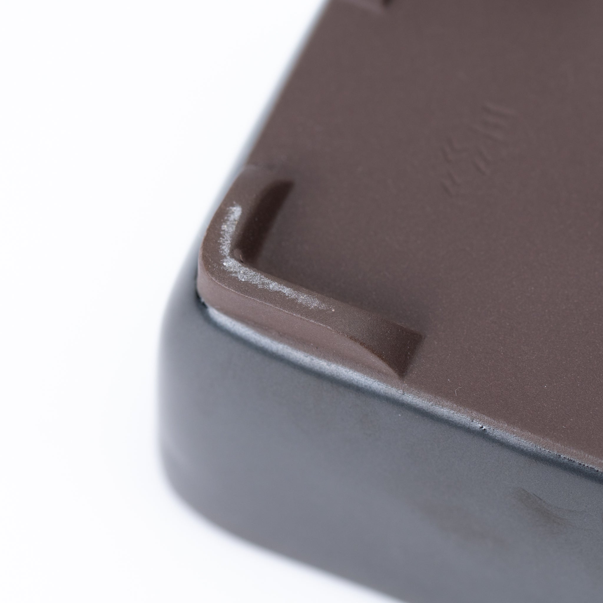 Naginowa Black Matte Nadir BANKO Ware Japanese Bonsai Pot 5.4 in.