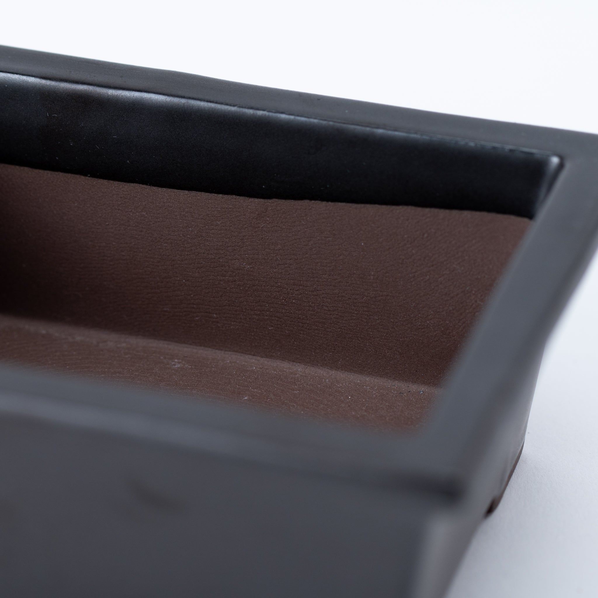 Naginowa Black Matte longhorn BANKO Ware Japanese Bonsai Pot 5.3in.