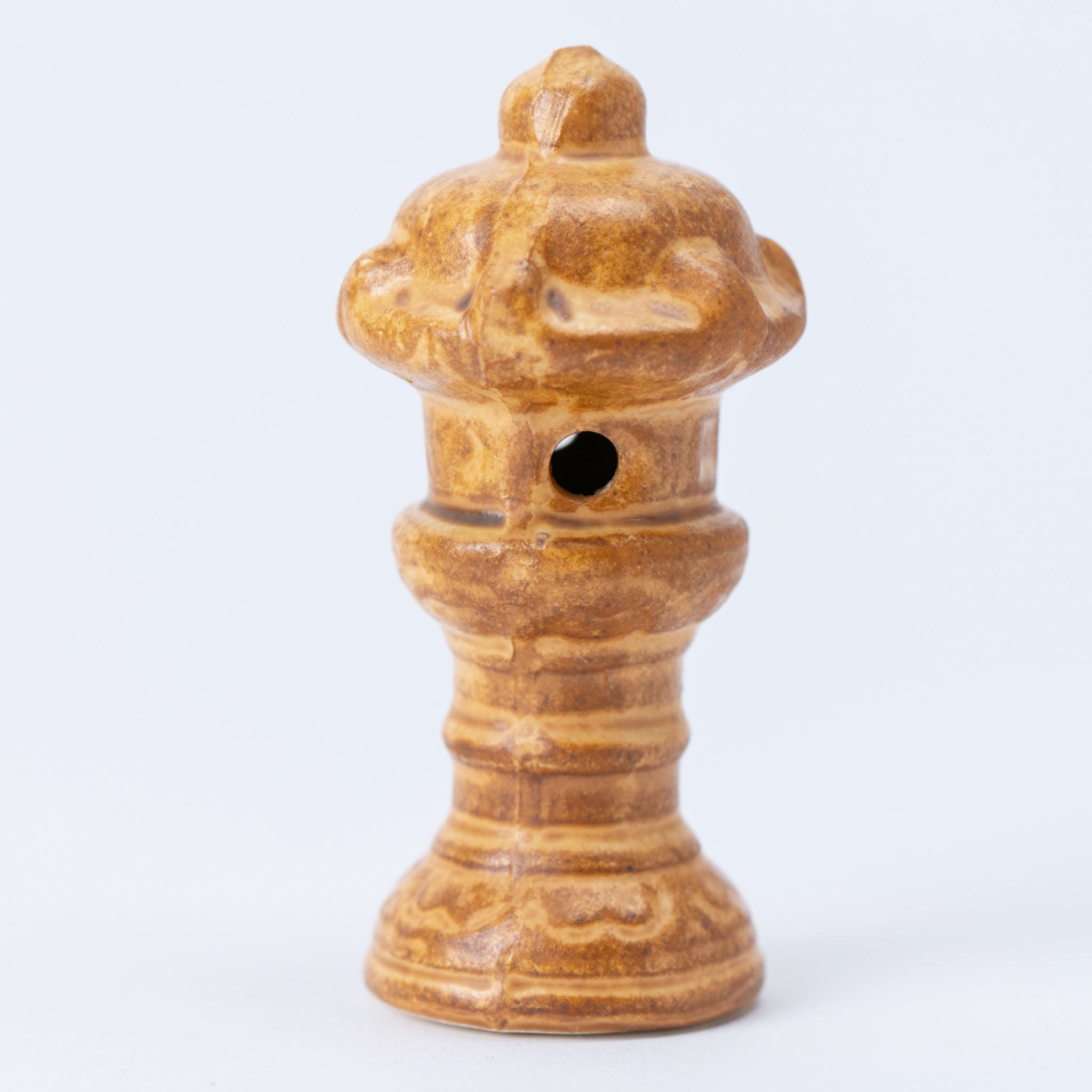 Bonsai Ornament - Beige Japanese Lantern