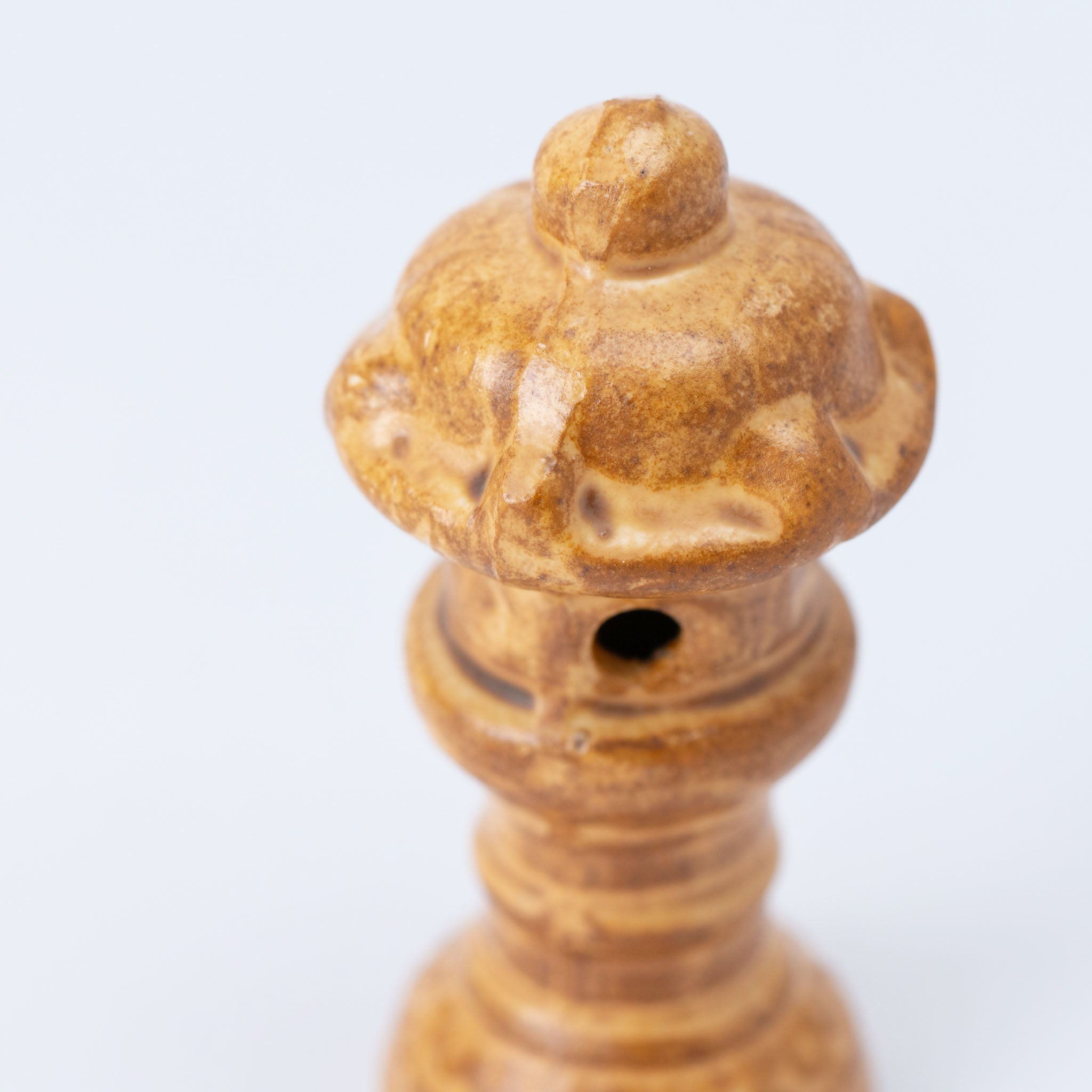 Bonsai Ornament - Beige Japanese Lantern