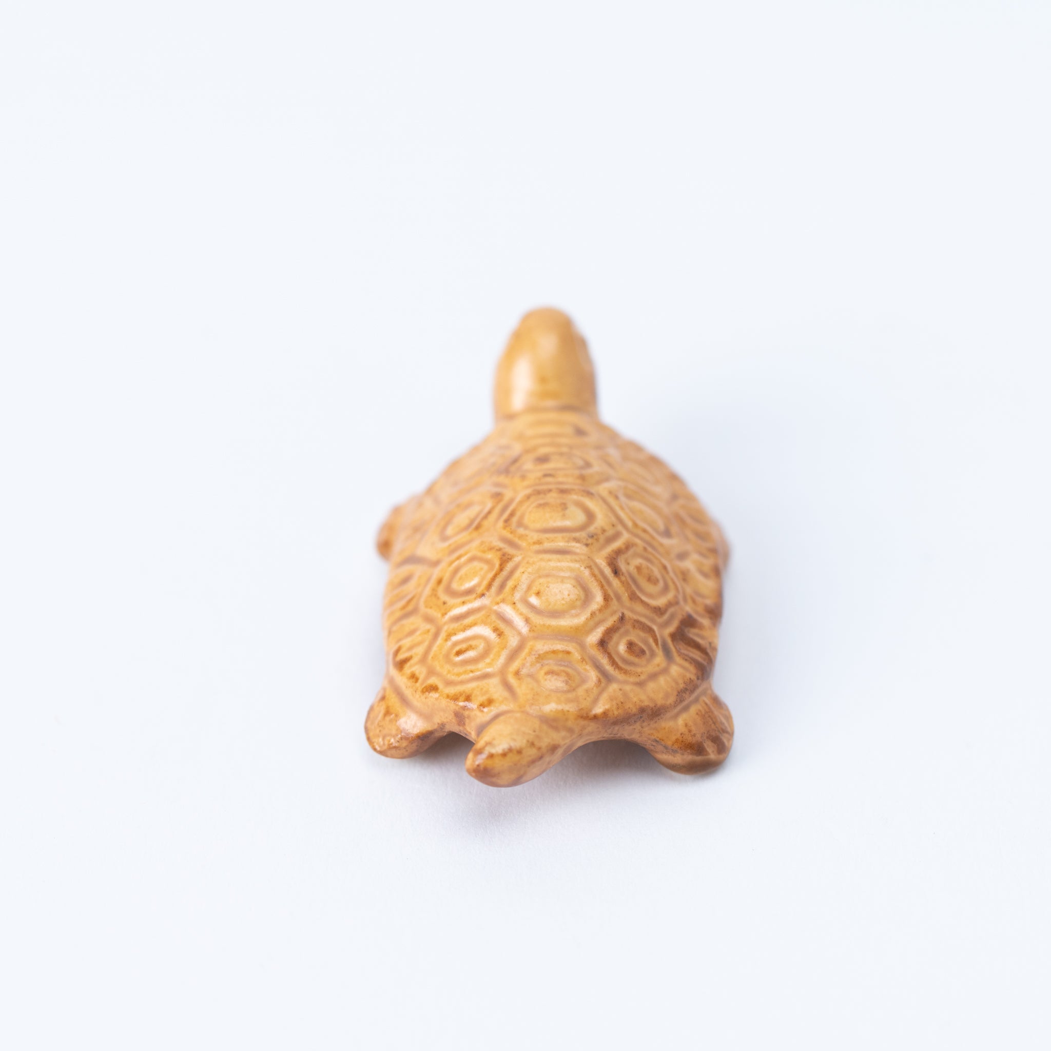 Bonsai Ornament - Beige Turtle