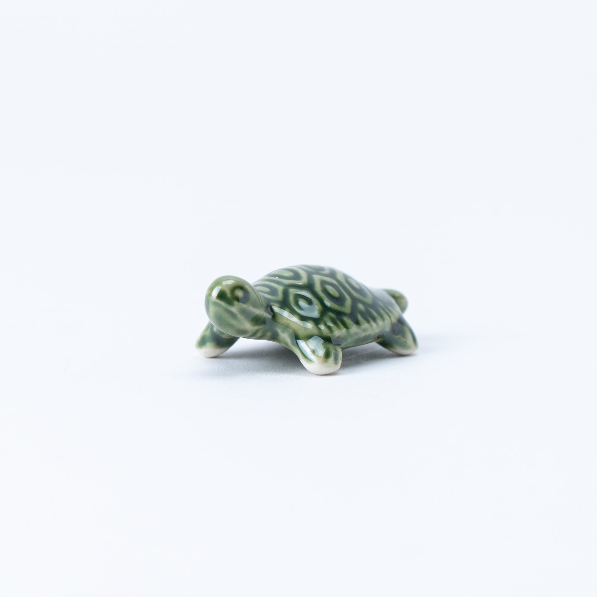 Bonsai Ornament - Green Turtle