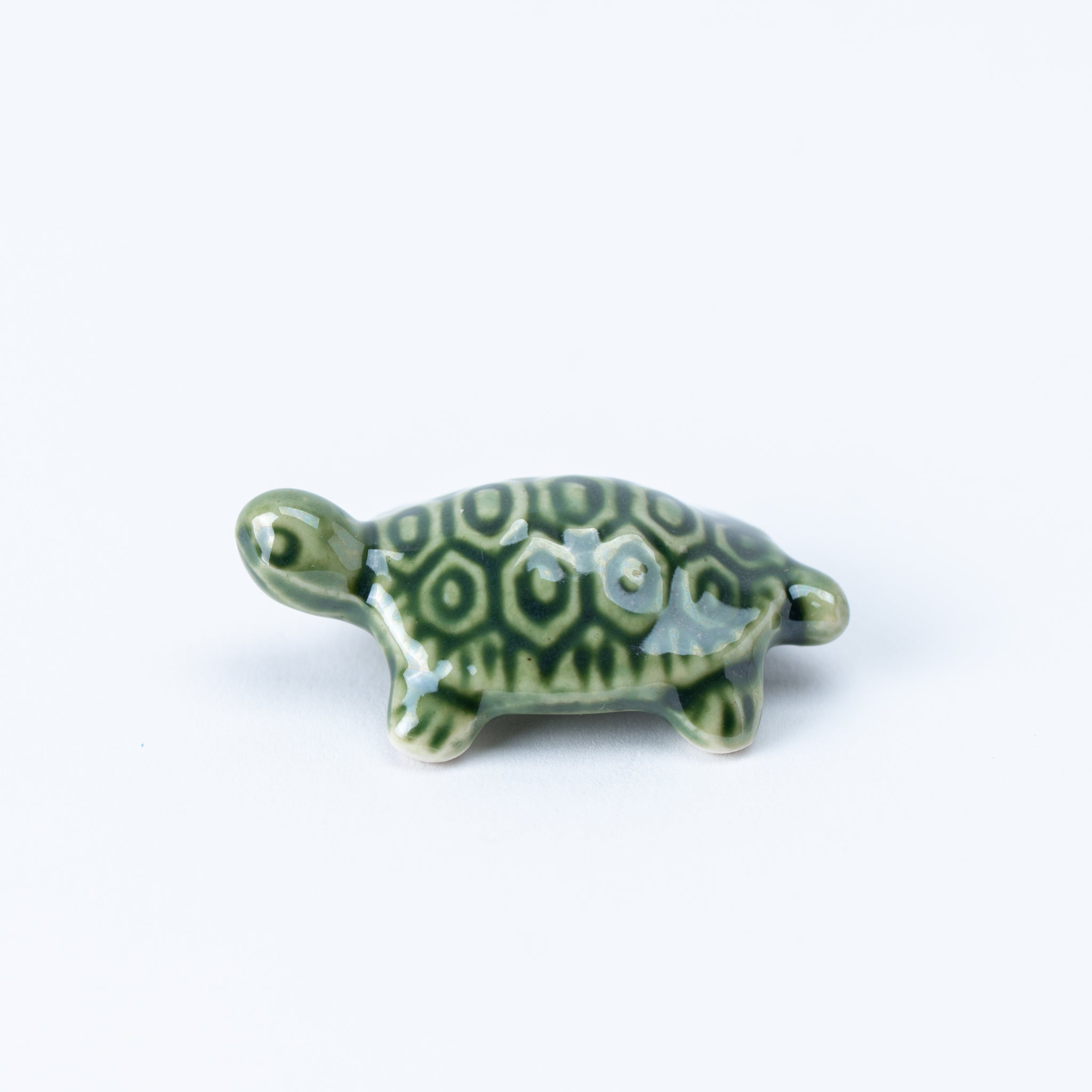 Bonsai Ornament - Green Turtle