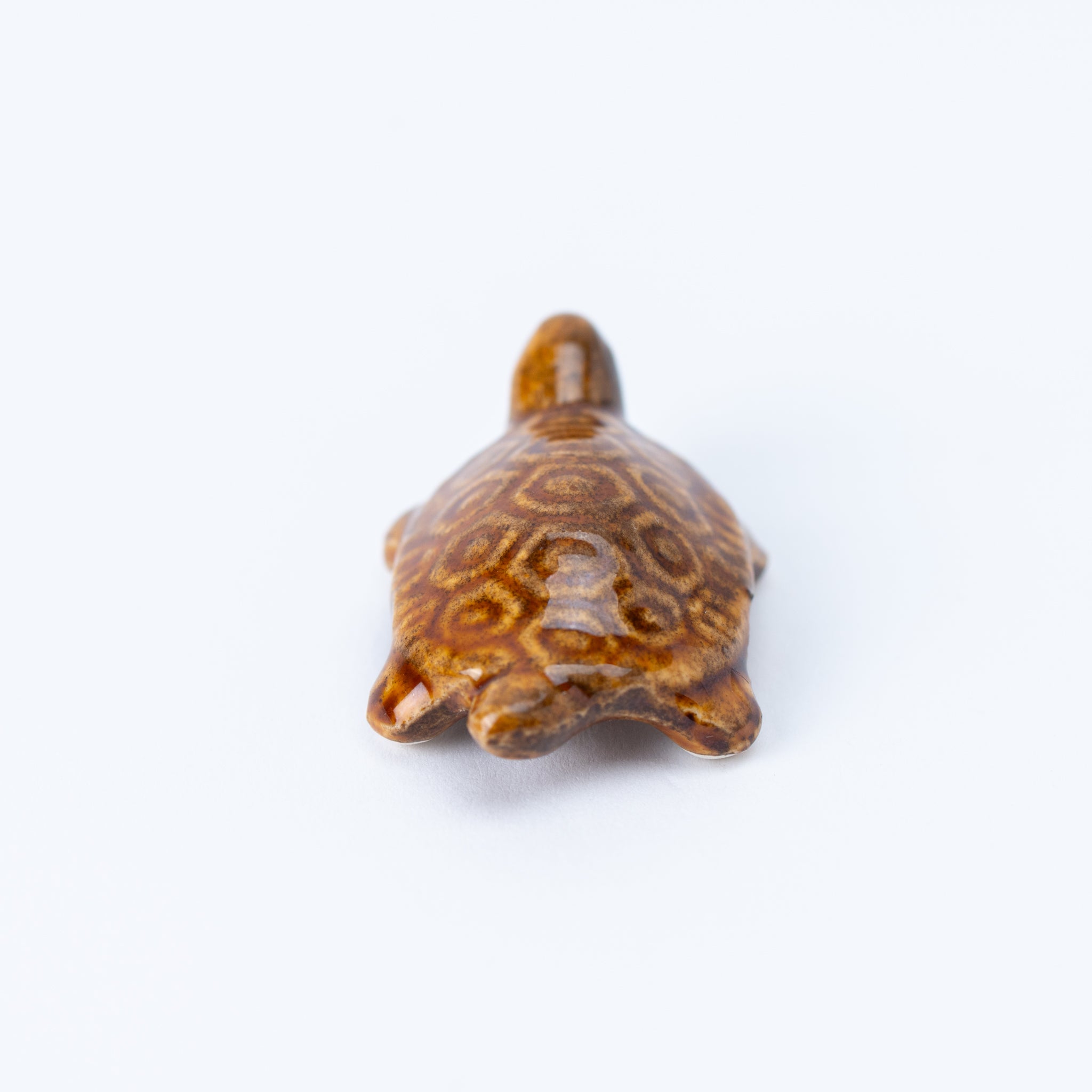 Bonsai Ornament - Brown Turtle