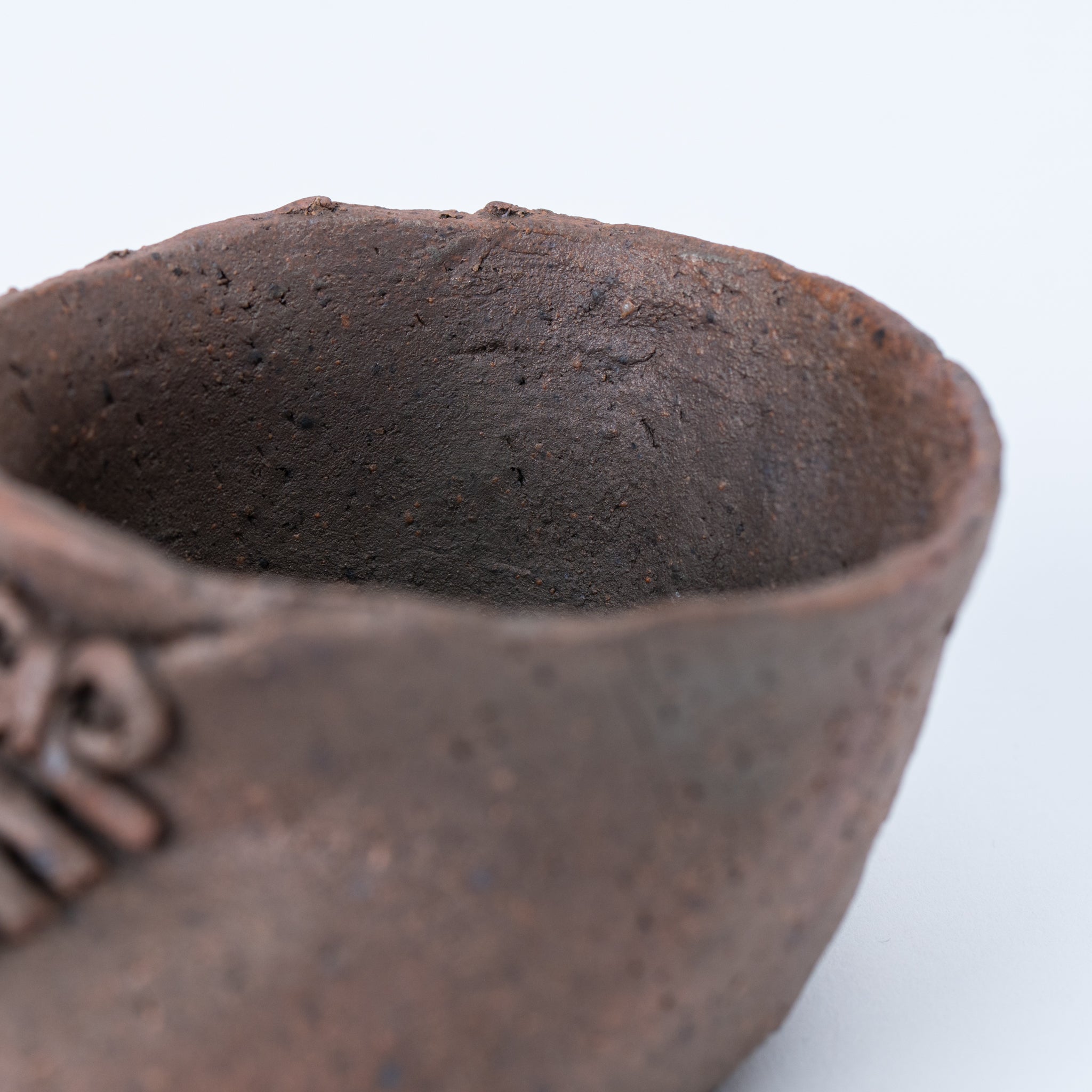 Mitsue Tokoname Ware Shoe Shape Japanese Bonsai Pot