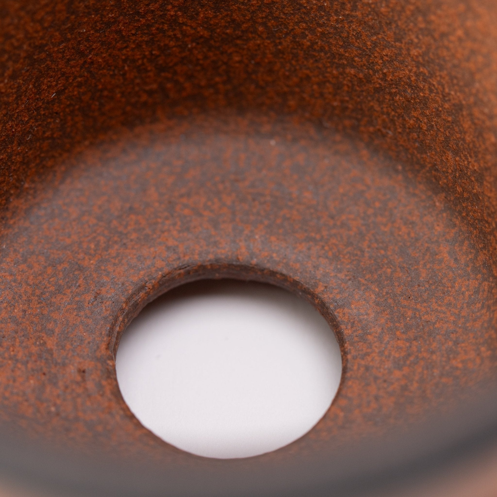 Naginowa Kurofuki Standard BANKO Ware Japanese Bonsai Pot 4.3in.