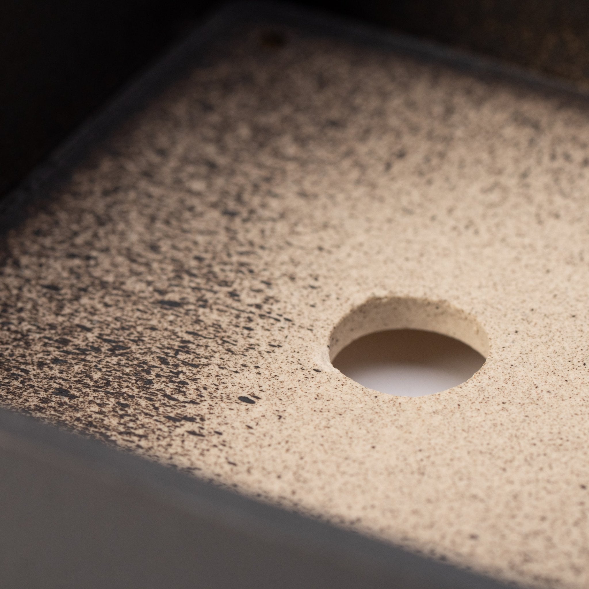 Naginowa Black square BANKO Ware Japanese Bonsai Pot 5.9in.