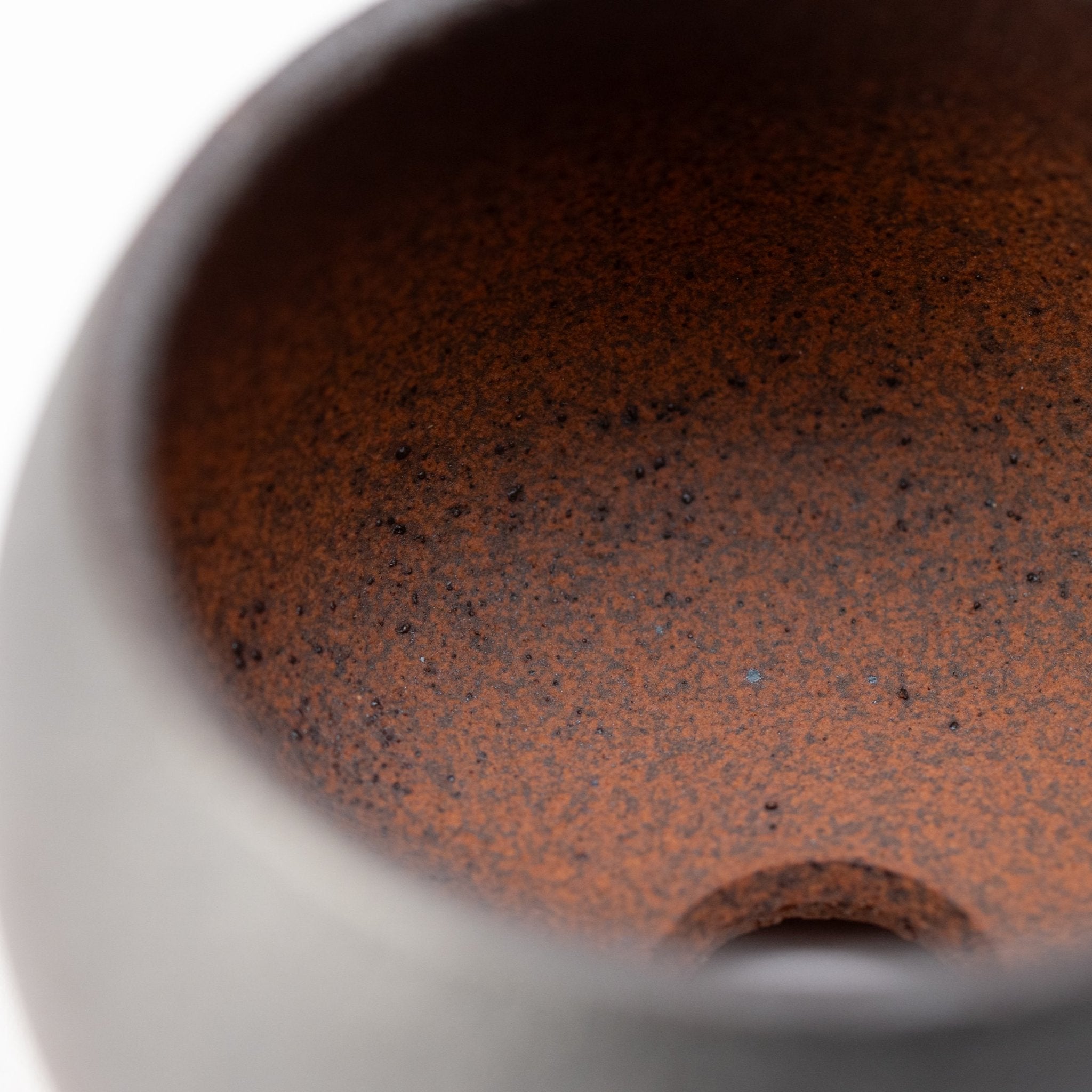 Naginowa Black BANKO Ware Japanese Bonsai Pot 3.9in.