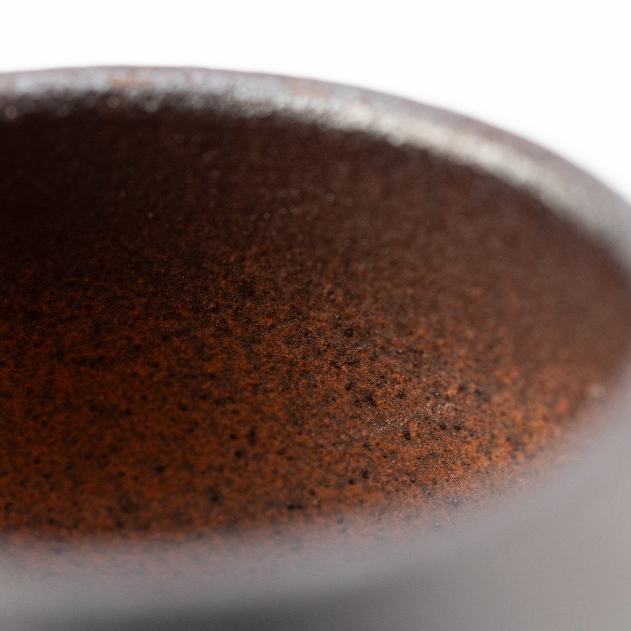 Naginowa Black BANKO Ware Japanese Bonsai Pot 3.9in.