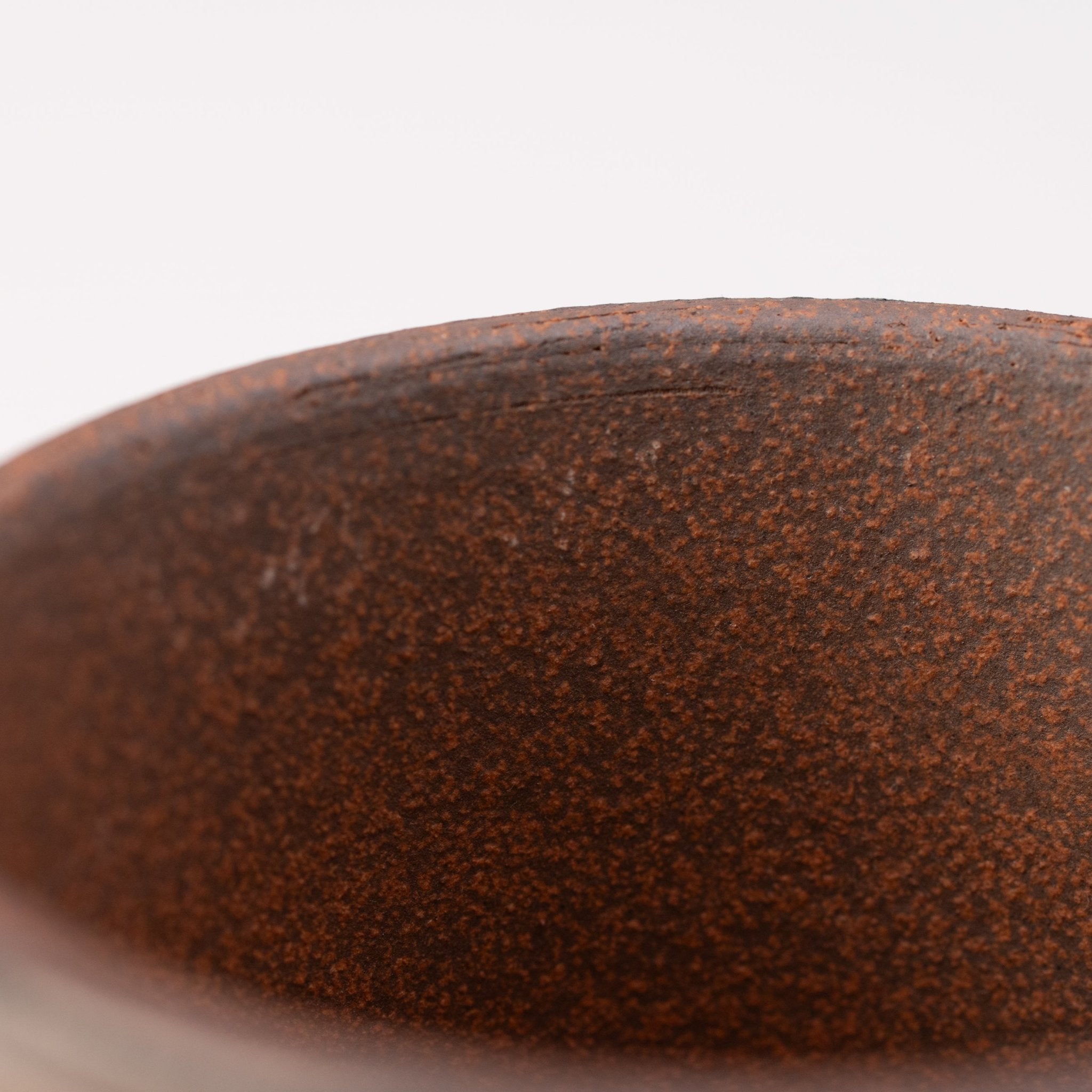 Naginowa Kinbuki Rounded BANKO Ware Japanese Bonsai Pot 4.3in.