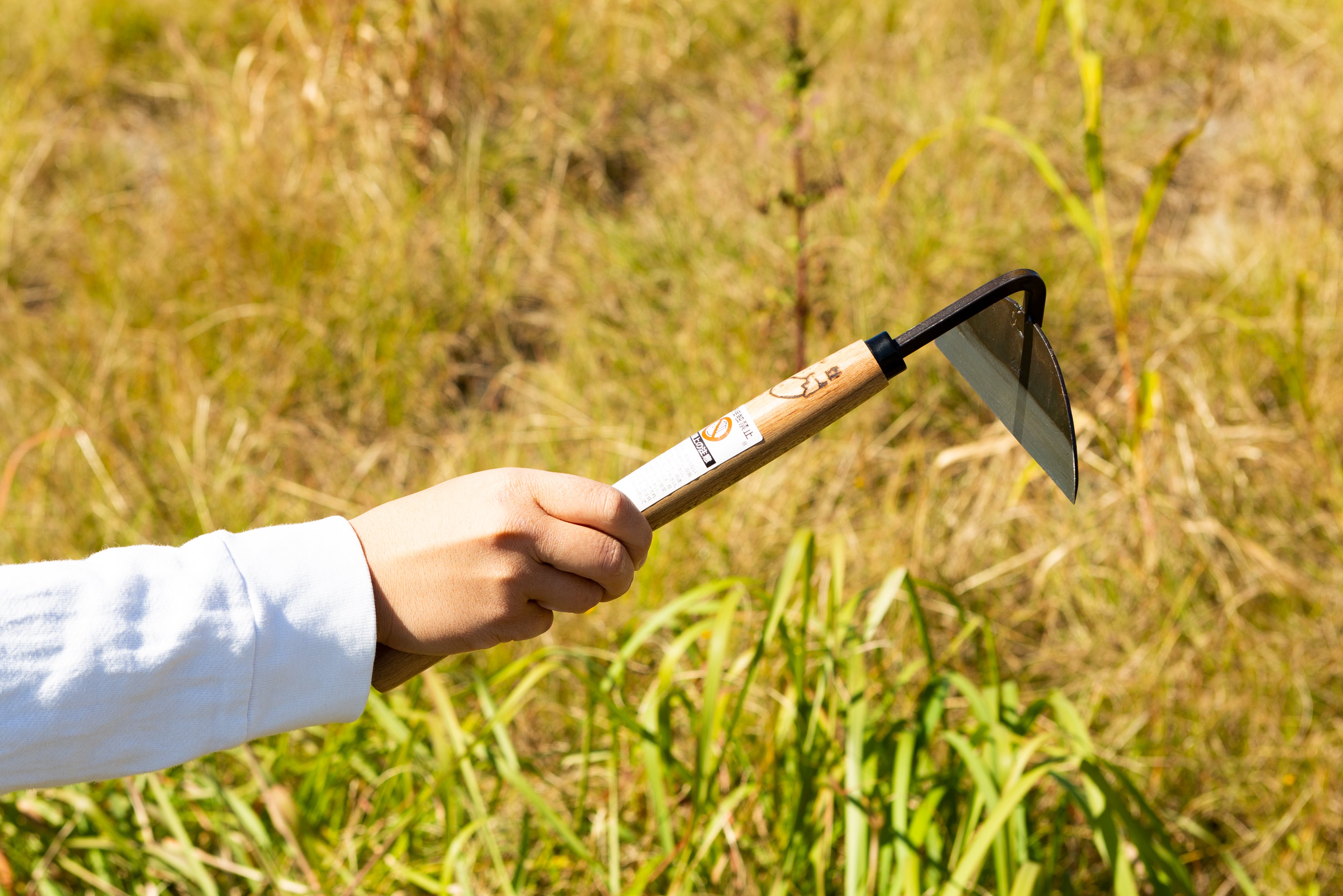 Nasu Flat Scraper (One-Handed Cut Grass Cutter) - Japanese Gardening Tools