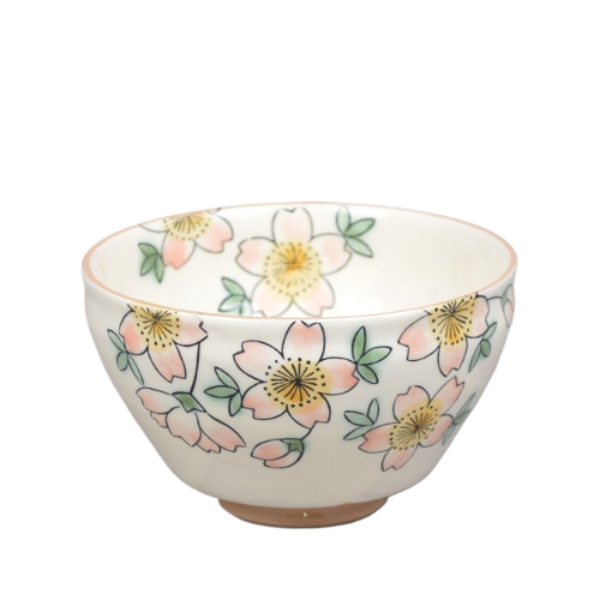 Traditional Matcha Bowl Pink Sakura