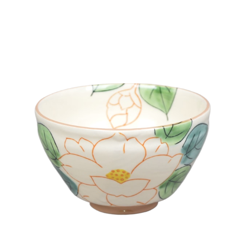 Traditional Matcha Bowl Peony