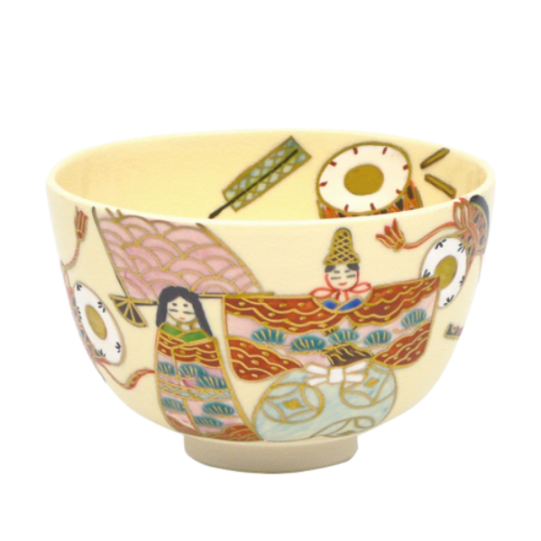 Traditional Matcha Bowl Hina Matsuri