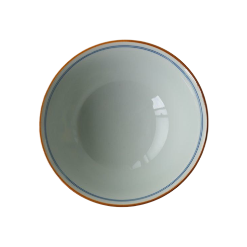 Waterfowl Traditional Japanese Style Rice Bowl Porcelain