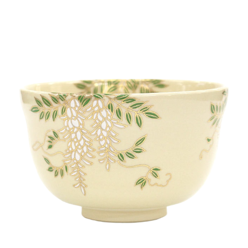 Traditional Matcha Bowl Wisteria