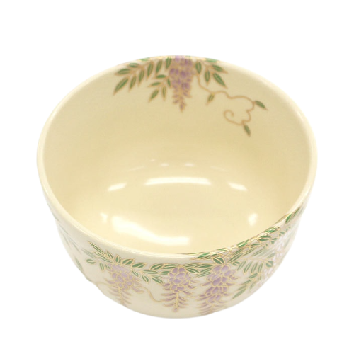 Traditional Matcha Bowl Wisteria