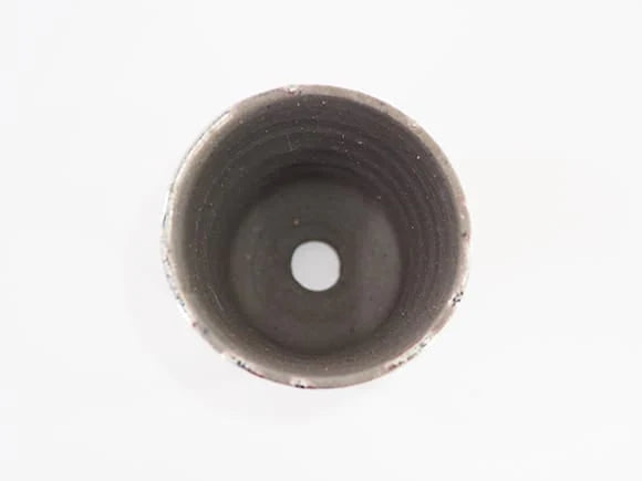 Japanese Bonsai Pot, Iron Glaze, Sled Depth, No. 3.5