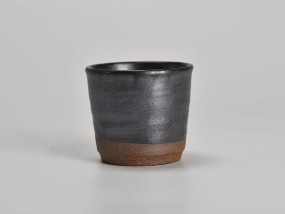 Japanese Bonsai Pot - Black Mat Mini pot 3