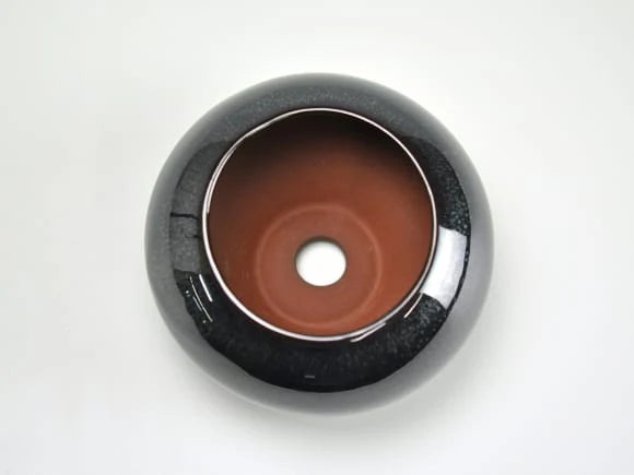 Tenmoku 3.5 Japanese Bonsai Pot